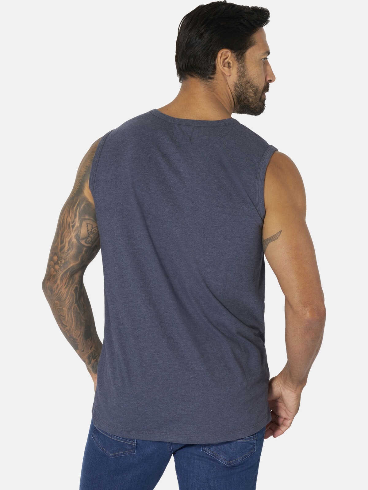 Jan Vanderstorm Muskelshirt »Doppelpack Tanktop PORO«
