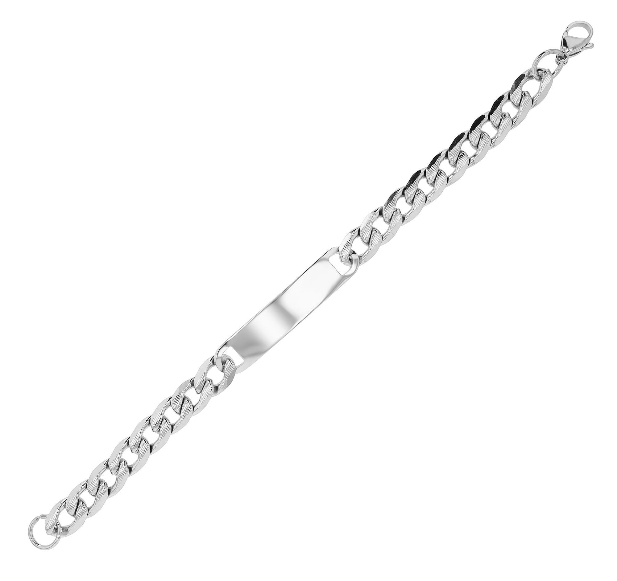 Adelia´s Armband »Armband – Panzerarmband aus Edelstahl 21 cm« Ein kleines Geschenk mit großer Wirkung
