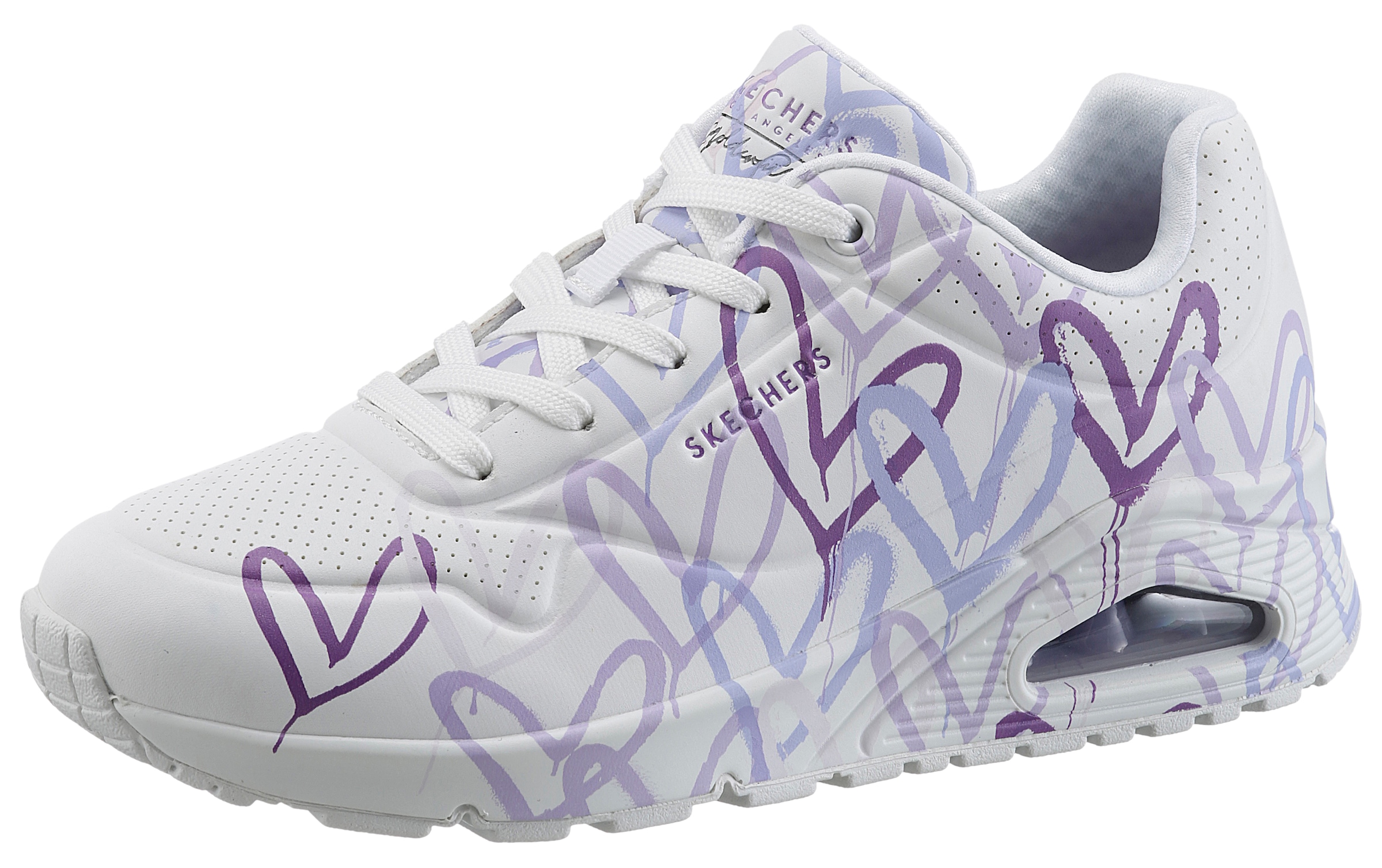 Skechers Wedgesneaker "UNO-SPREAD THE LOVE", mit auffälligem Graffiti-Print günstig online kaufen