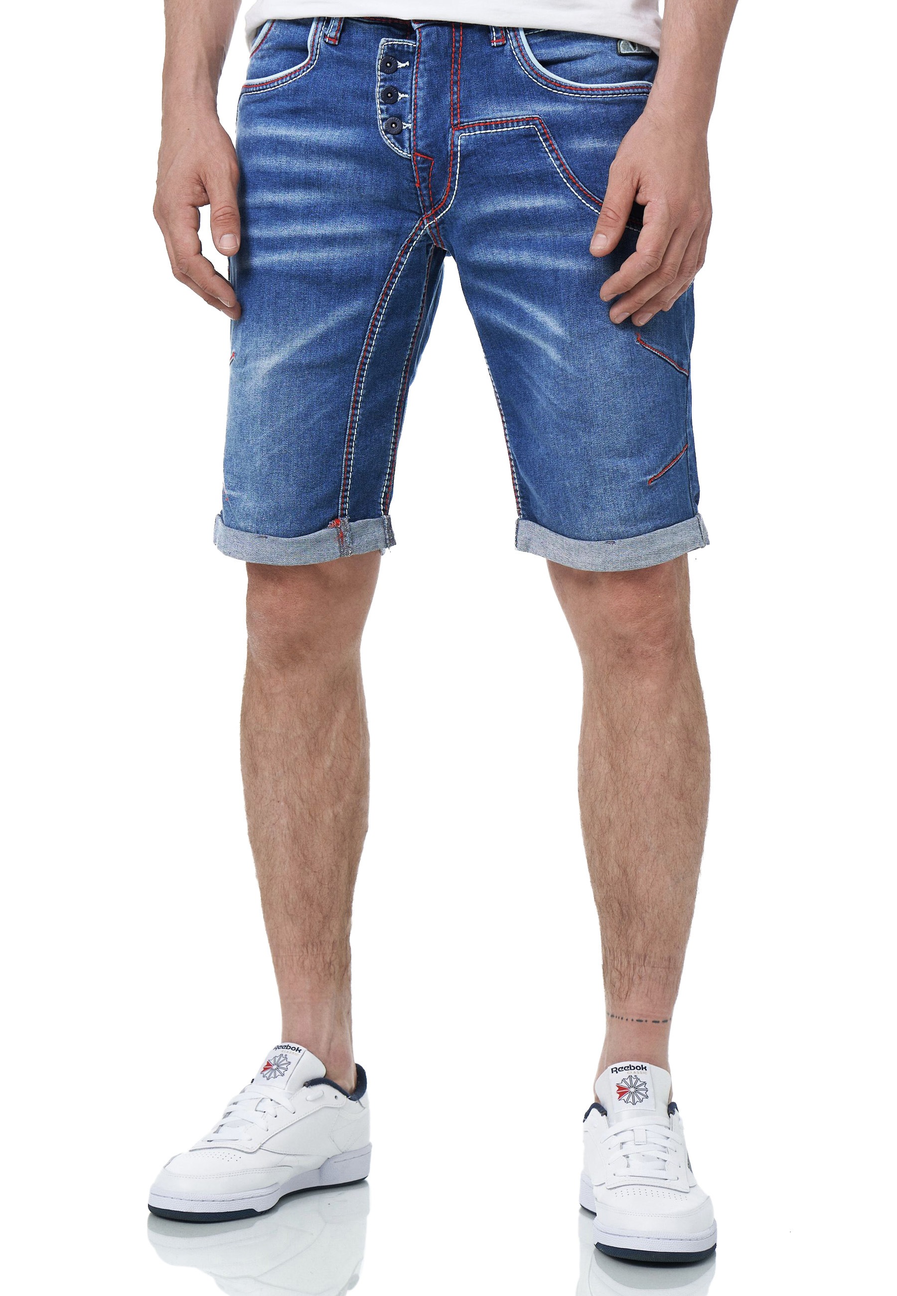 Rusty Neal Shorts »Ruben«, in tollem Jeans-Look