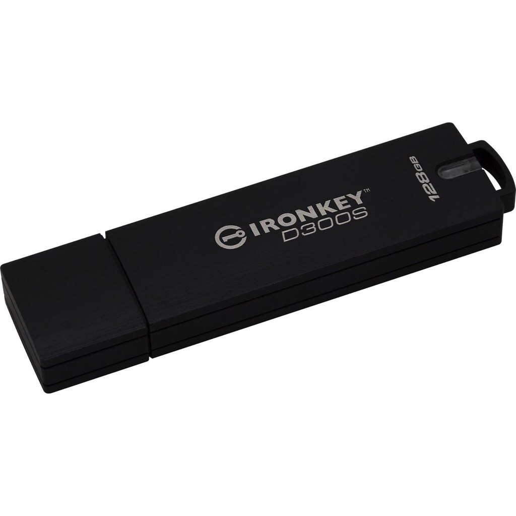 Kingston USB-Stick »IRONKEY D300S 128GB«, (USB 3.1 Lesegeschwindigkeit 250 MB/s)