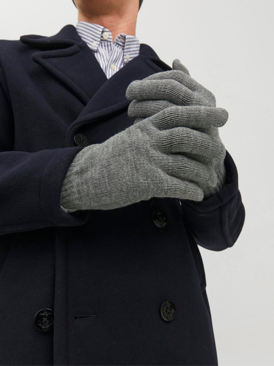Jack & Jones Strickhandschuhe »JACBARRY KNITTED GLOVES NOOS« JACBARRY KNITTED GLOVES NOOS