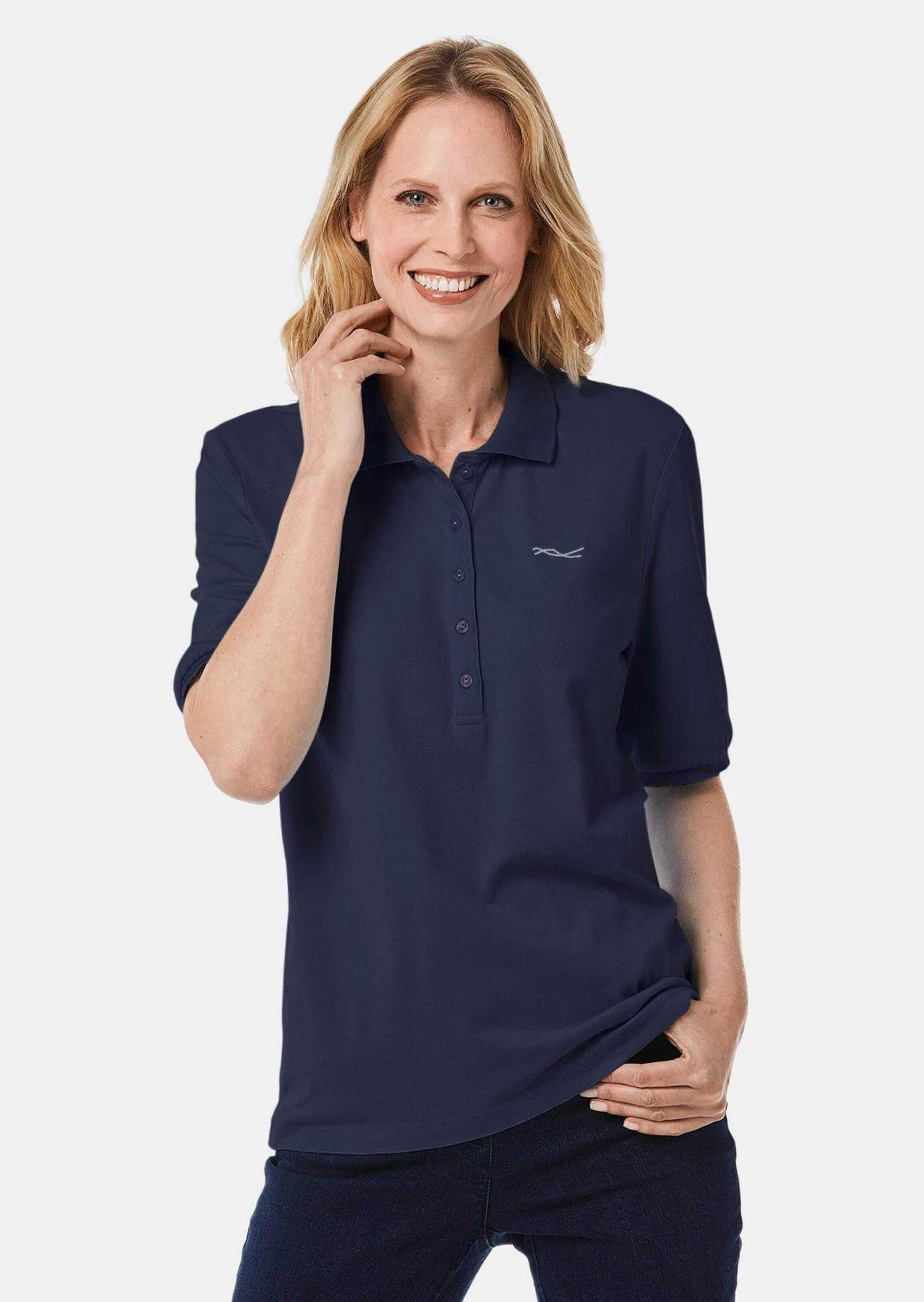 GOLDNER Poloshirt »Poloshirt Poloshirt in hochwertiger Pikee-Qualität«