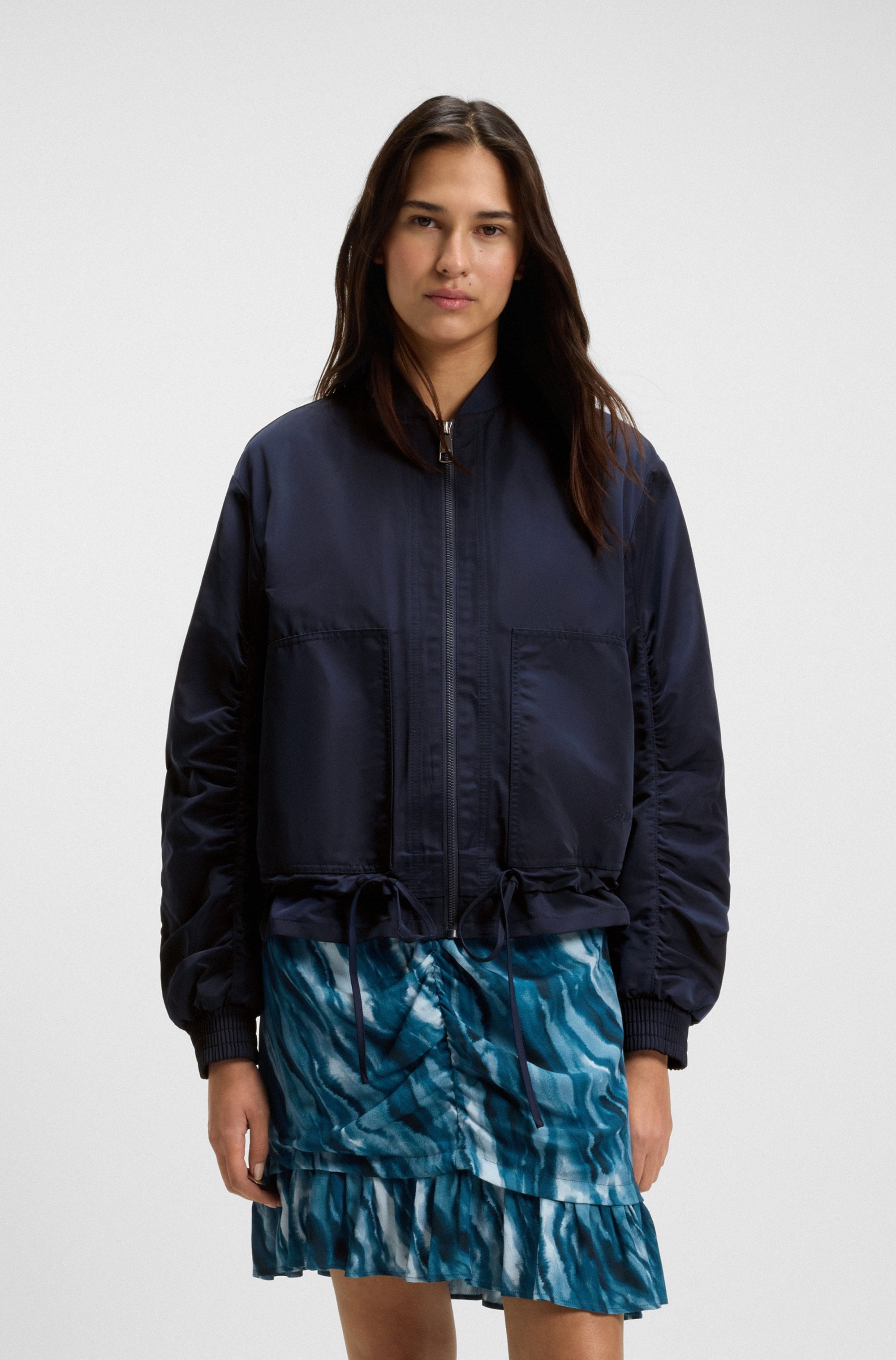 BOSS ORANGE Bomberjacke "Pirosa Premium Damenmode", mit schützendem Finish günstig online kaufen