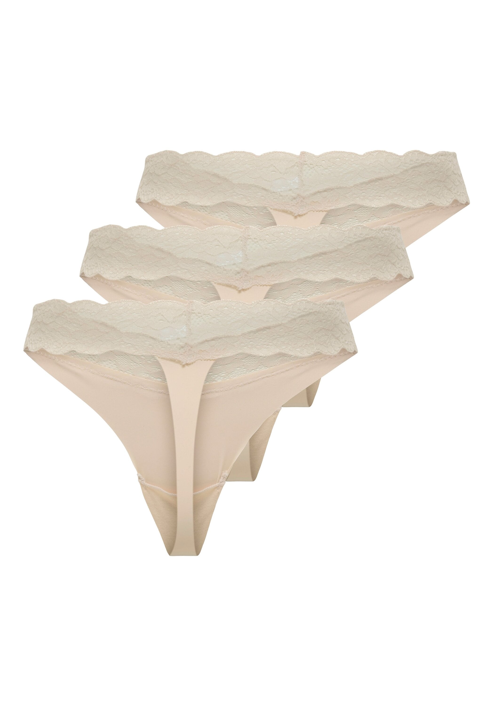 ONLY String »String ONLCHLOE LACE THONG 3er Pack«
