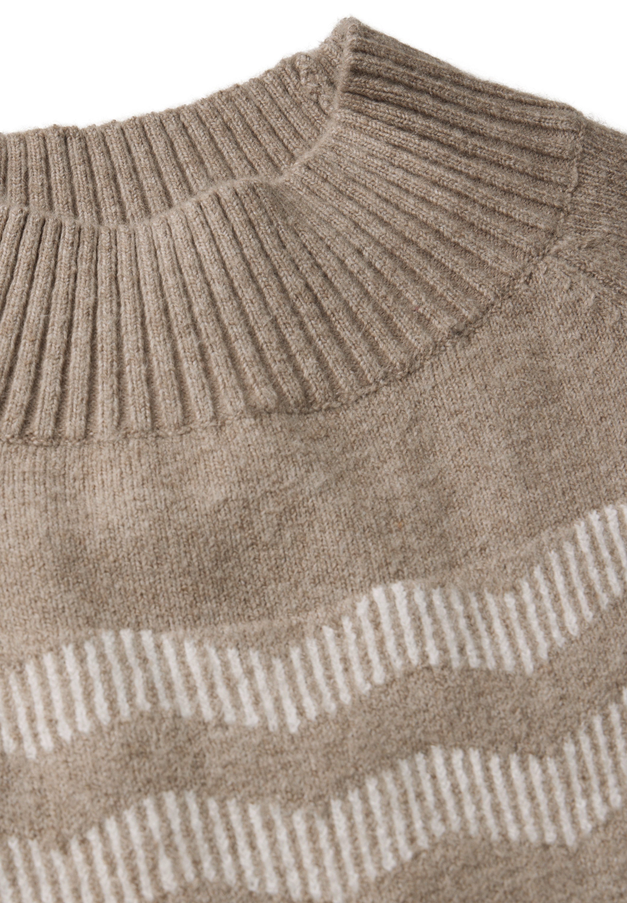 STREET ONE Strickpullover, mit Stehkragen