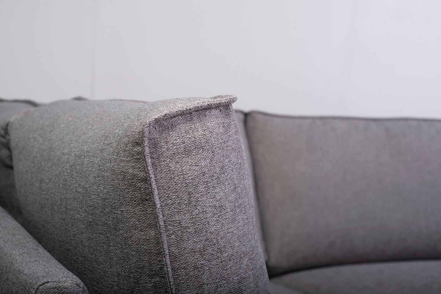 Places of Style Ecksofa Oland, L-Form, inkl. Rückenkissen, hochwertige Verarbeitung