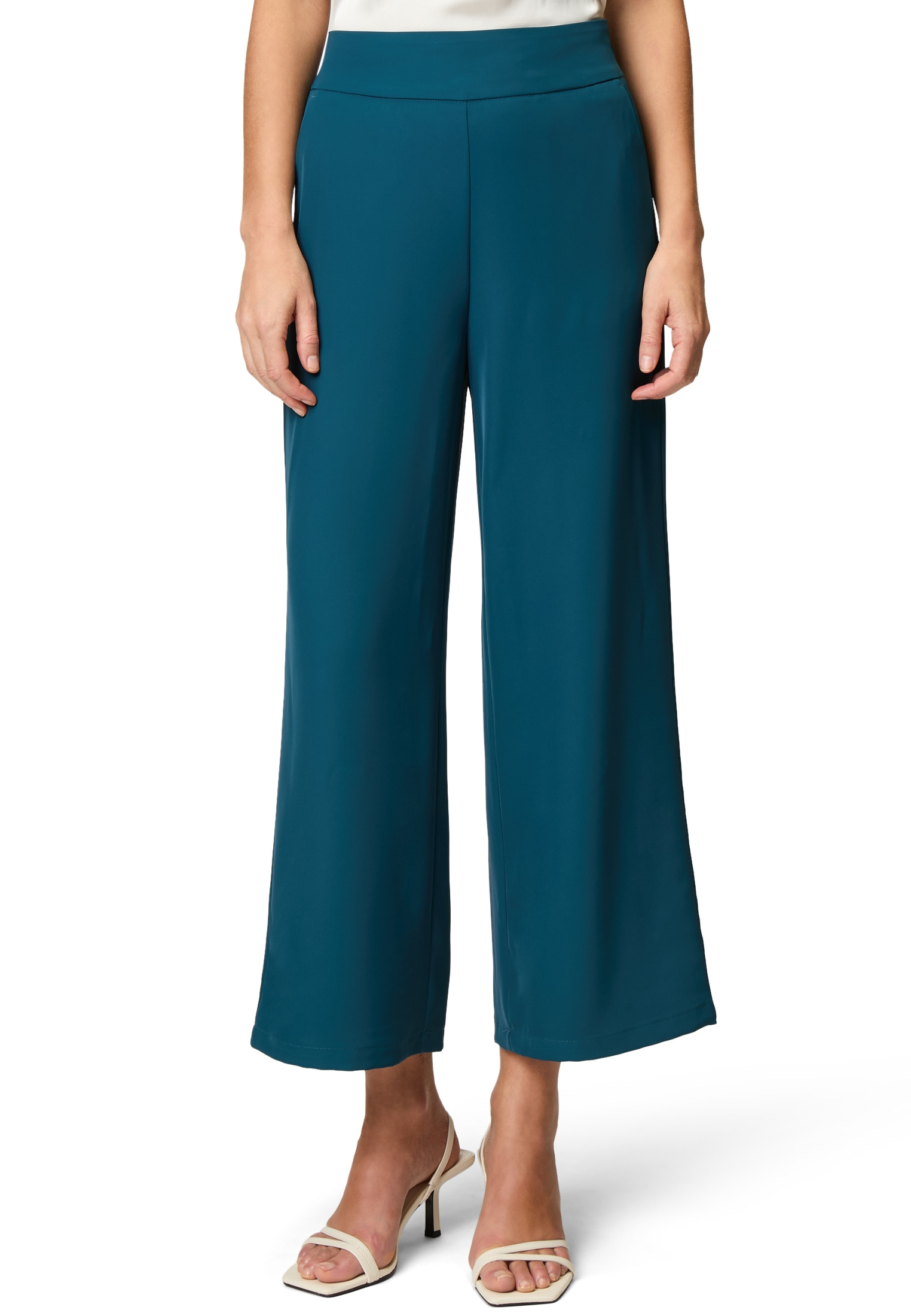 Zero Stoffhose »zero Hose weites Bein 28 Inch«, Plain/ohne Details