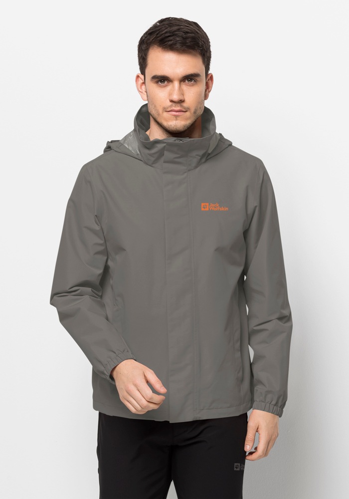 Jack Wolfskin Softshelljacke "STORMY POINT 2L JKT M", mit Kapuze