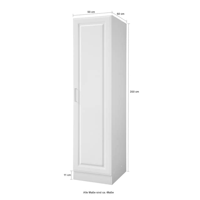 HELD MÖBEL Seitenschrank »Stockholm, Breite 50 cm«, hochwertige MDF-Fronten,  50 cm breit, 200 cm hoch, viel Stauraum bestellen | BAUR