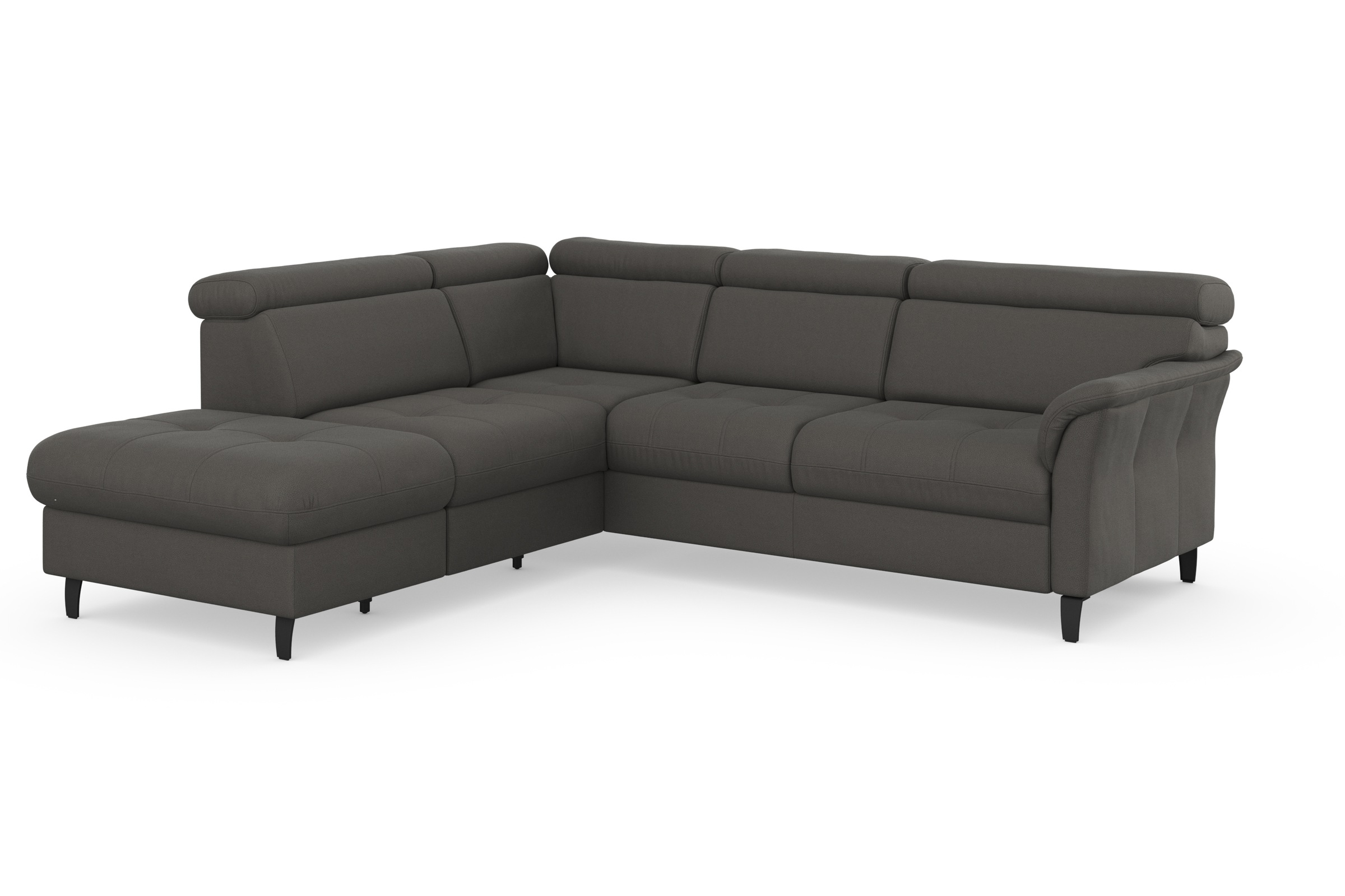 sit&more Ecksofa "Marano L-Form", inklusive Kopfteilverstellung, wahlweise günstig online kaufen