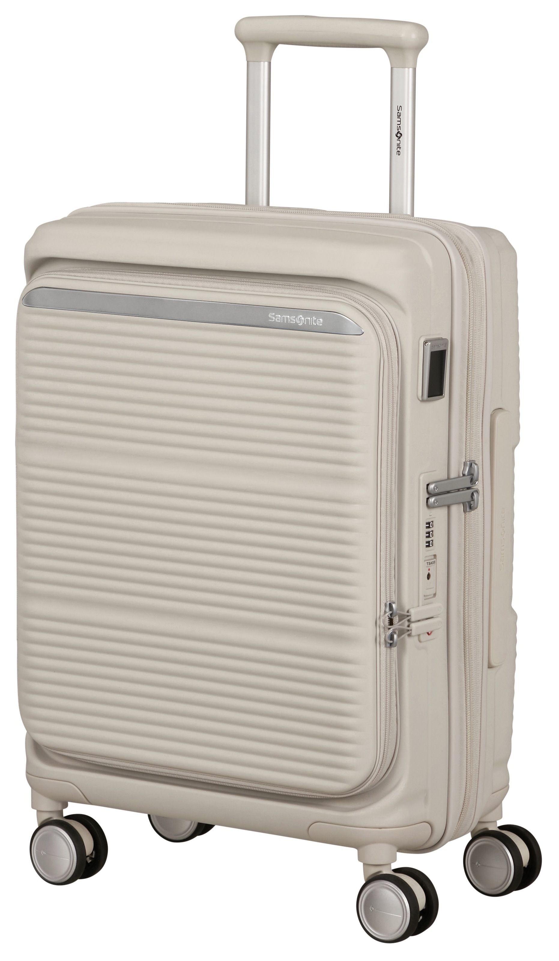 Samsonite Hartschalen-Trolley "PARALUX, verschiedene Größen und Farben" 40 l 4 Rollen mit arretierbarem und versenkbarem Druckknopf-Trolleysystem