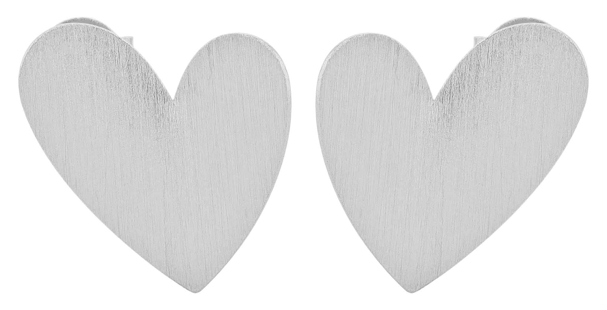 Adelia´s Paar Ohrhänger "Damen Ohrringe – Ohrstecker Herz aus 925 Silber" Z günstig online kaufen