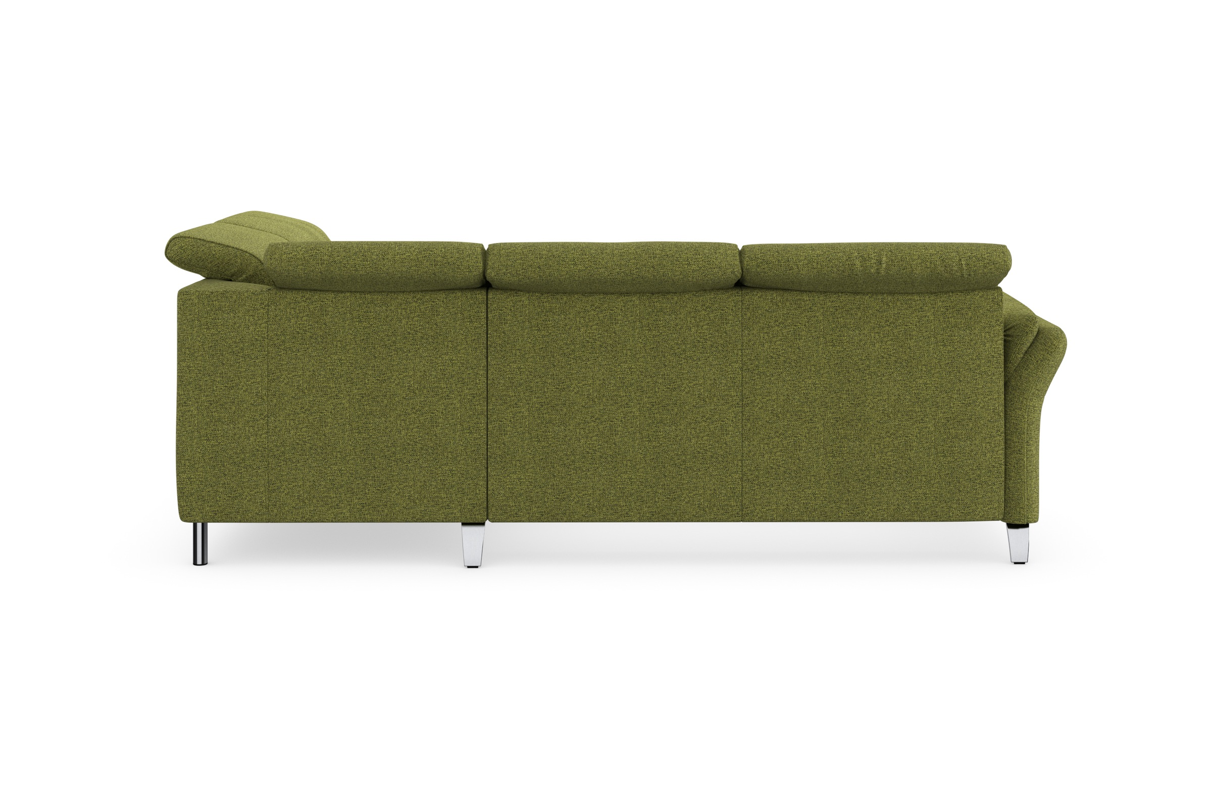 sit&more Ecksofa »Grenoble L-Form mit Federkern«, wahlweise mit Bettfunktion, Bettkasten, Arm- und Kopfteilverstellung