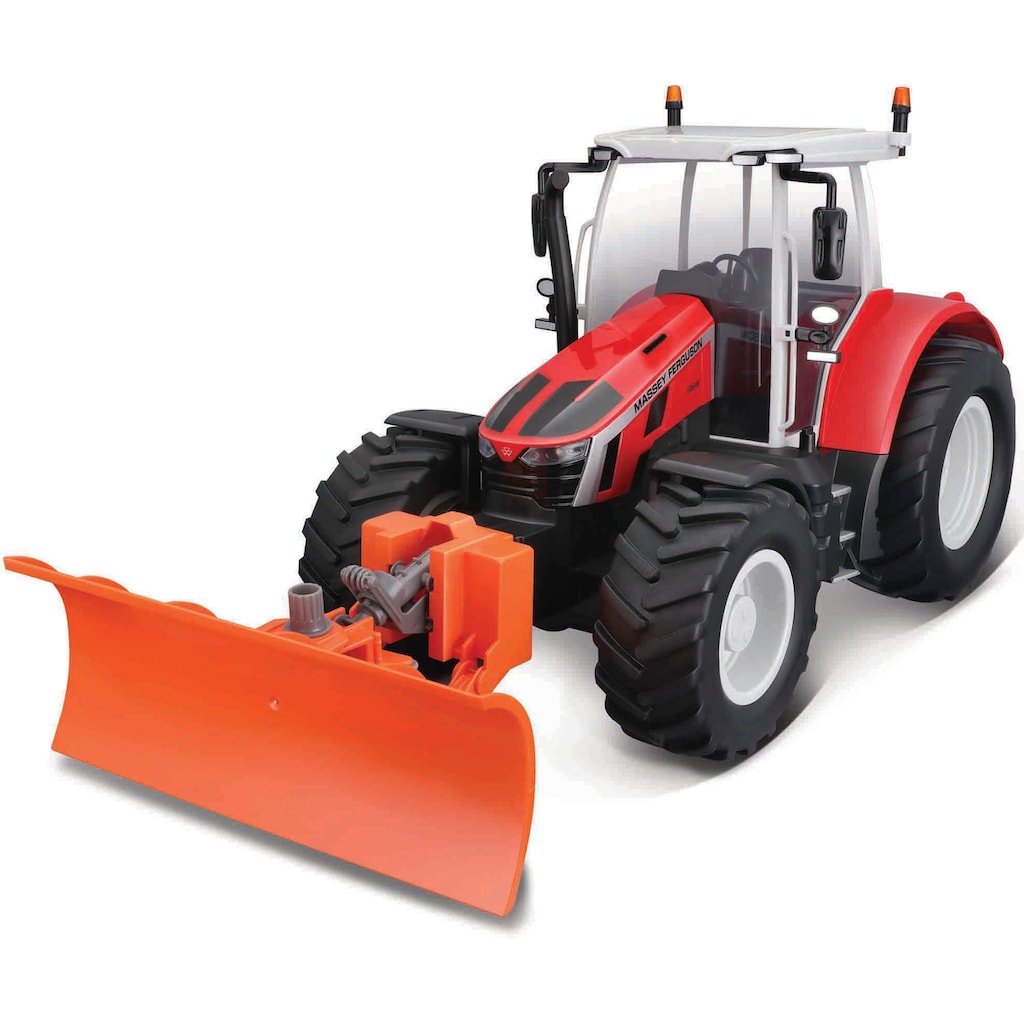 Maisto Tech RC-Traktor »Massey Ferguson 5S.145 mit Schnee-Schieber, 2,4GHz«