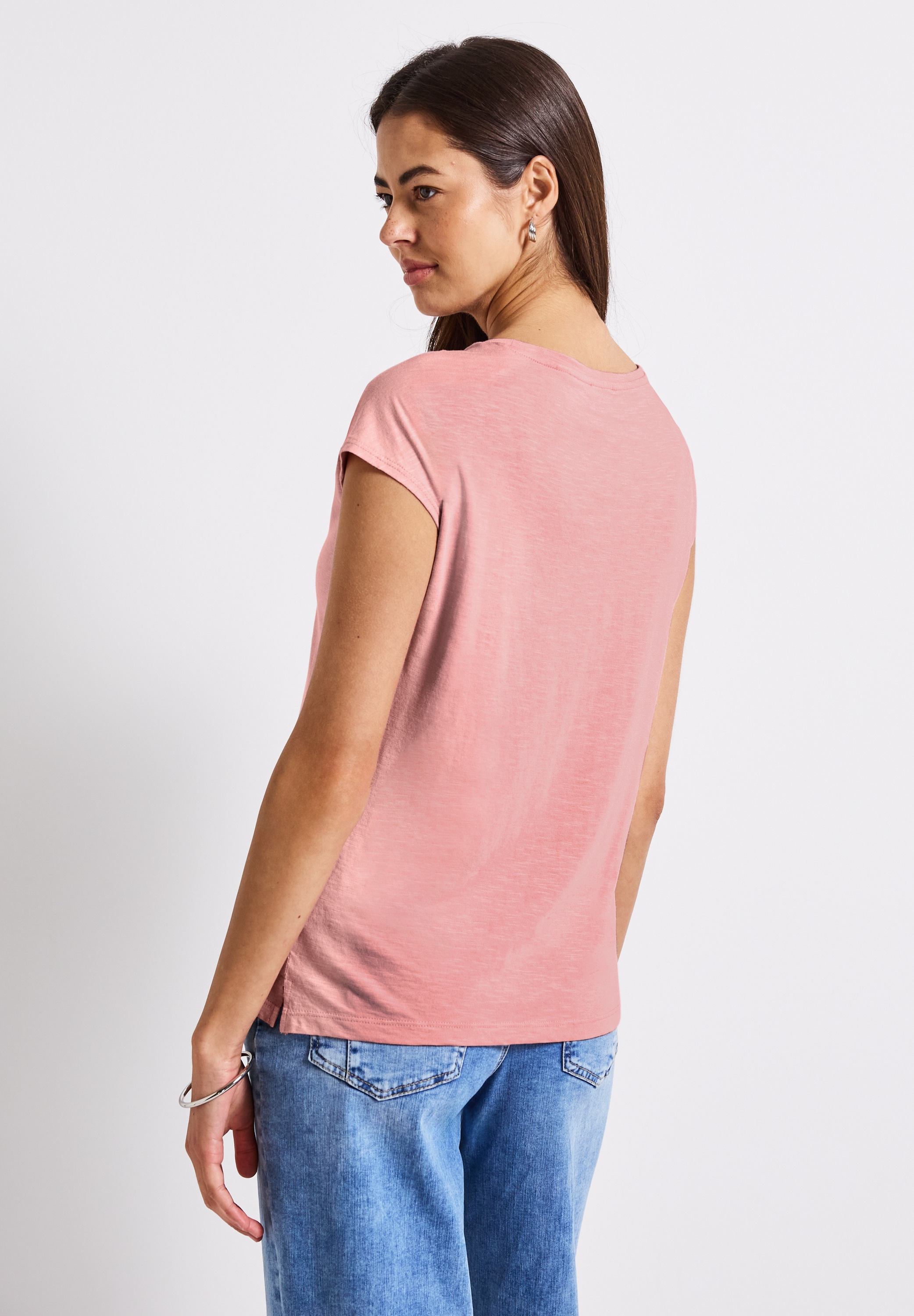 STREET ONE Shirttop, mit Deko-Tape