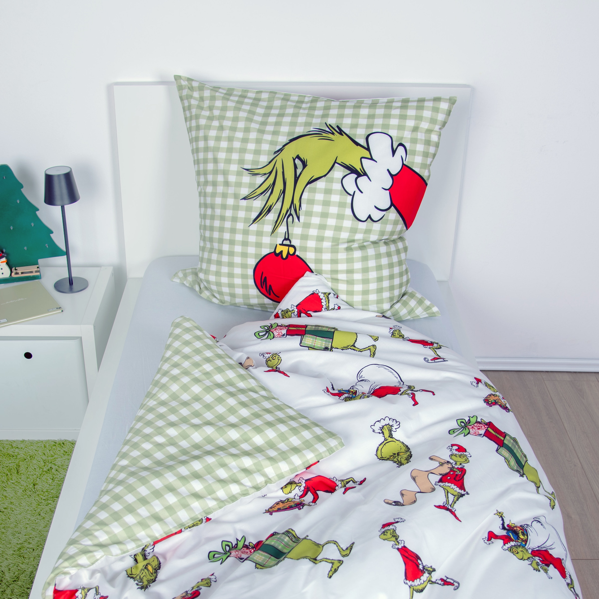 The Grinch Bettwäsche »Grinch«, Wendebettwäsche