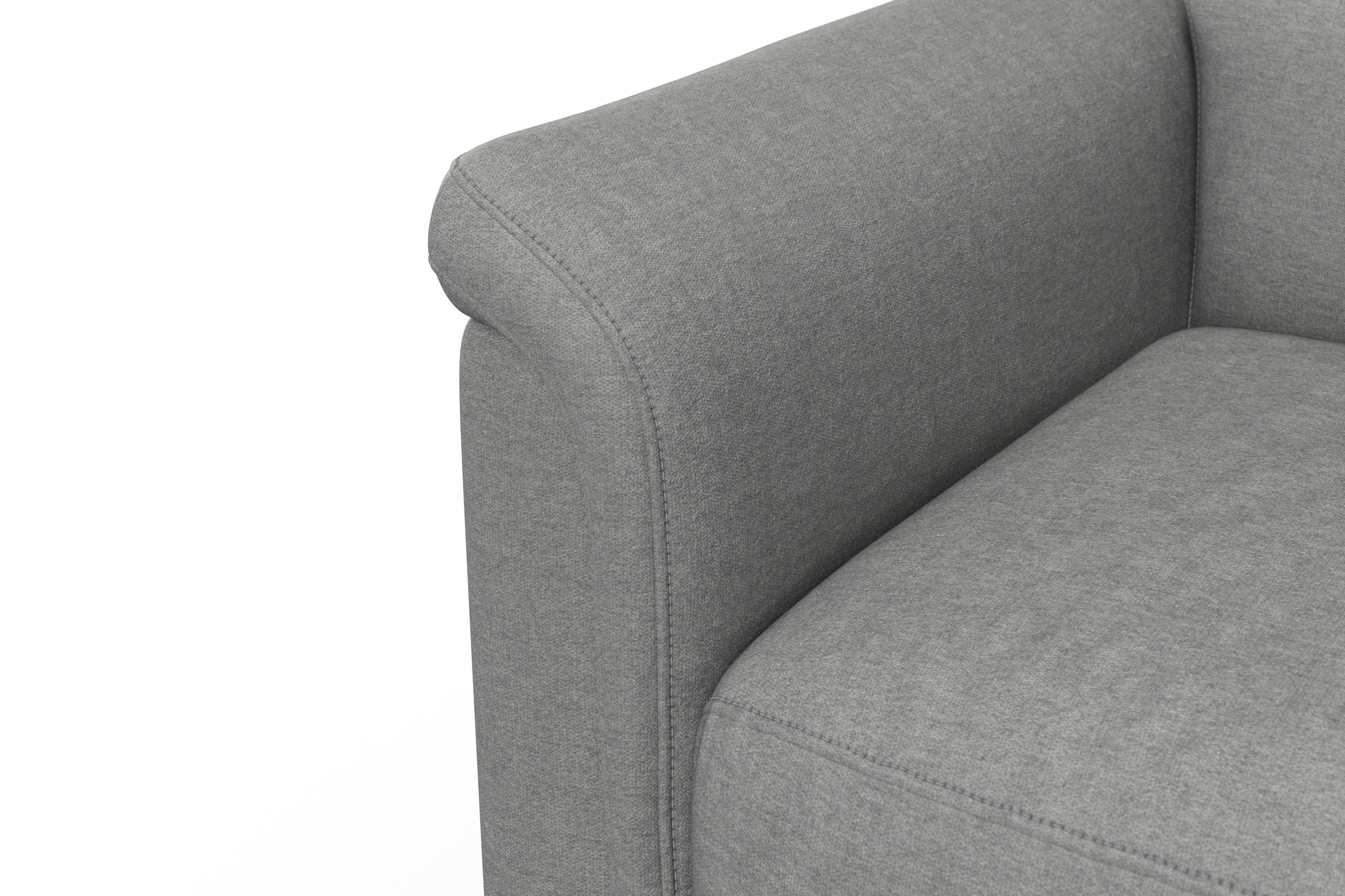sit&more Ecksofa »Panini L-Form« wahlweise mit Vorziehsitz und Bettkasten