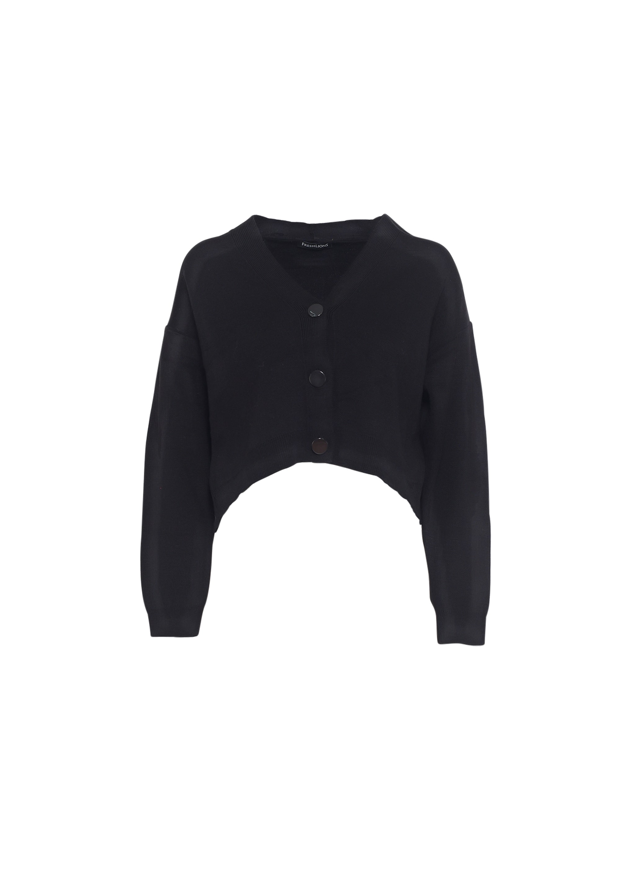 freshlions Strickjacke »Aylen«, mit kurzem Schnitt