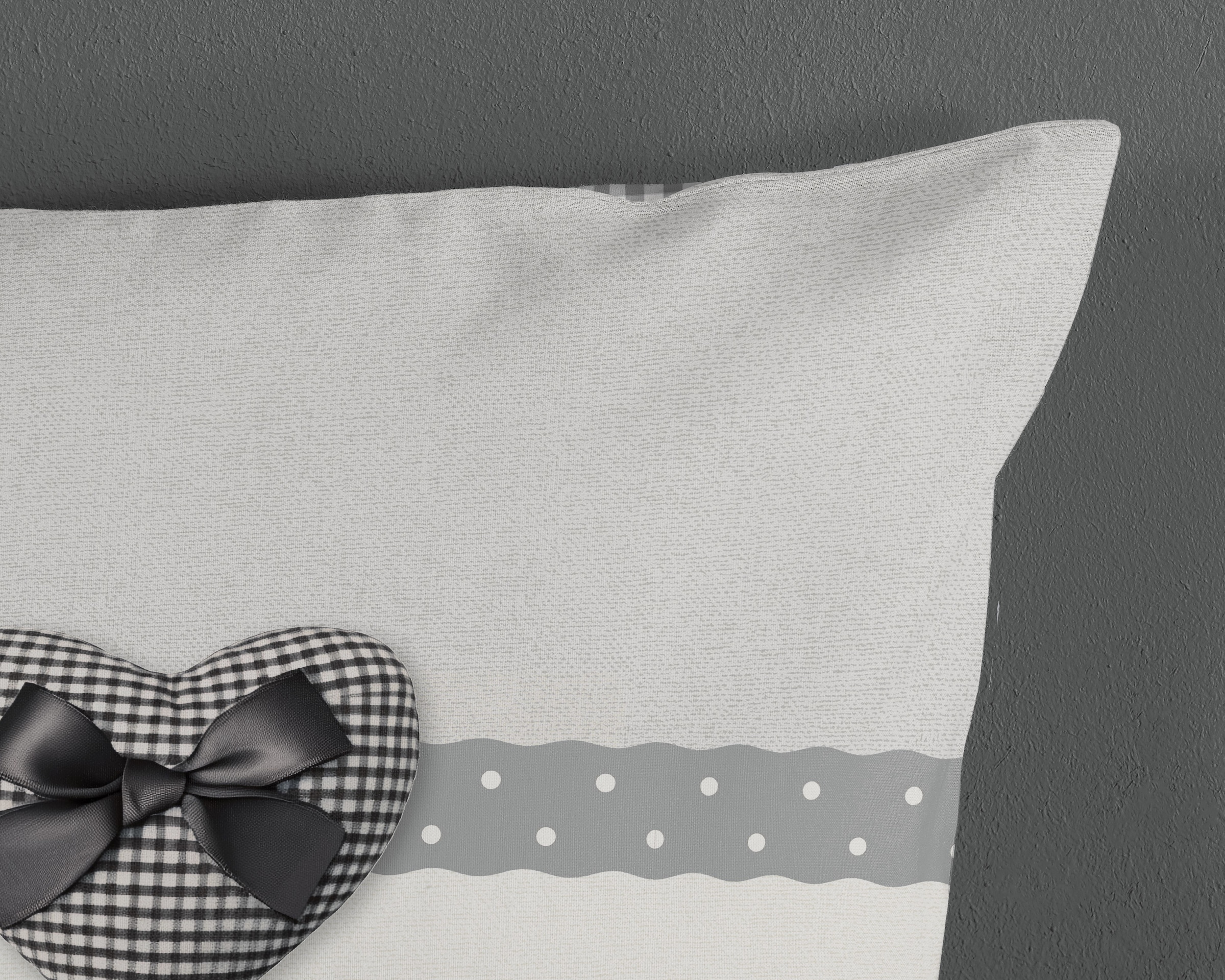 good morning Wendebettwäsche »Bernet« 2 Stk. tlg. 100% Baumwolle, Renforcé, Reißverschluss, Wendeoptik, ländlicher Stil