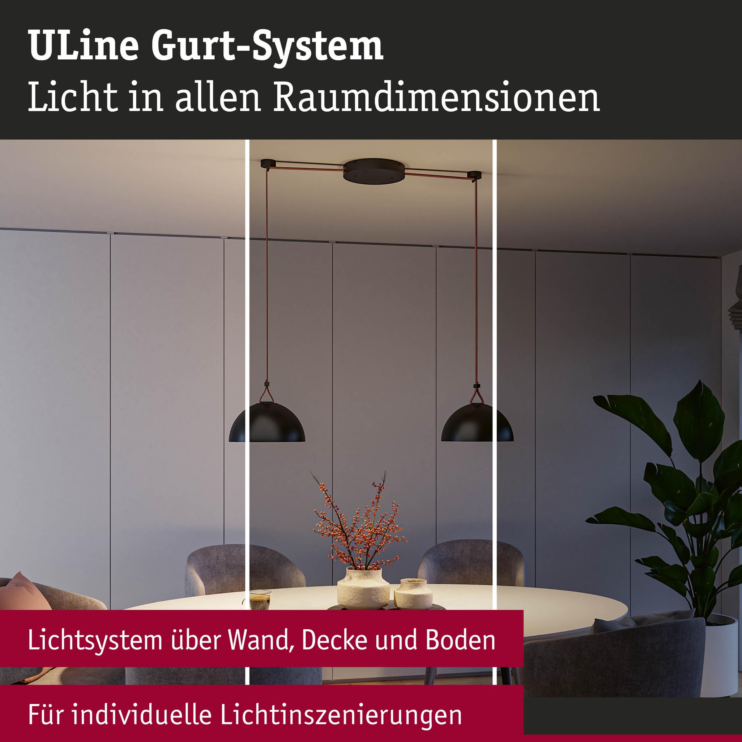 Paulmann Schienensystem-Controller »ULine Zubehör max. 200W 48V 80x35mm Weiß« 1 tlg. 3-Step-Dimmer