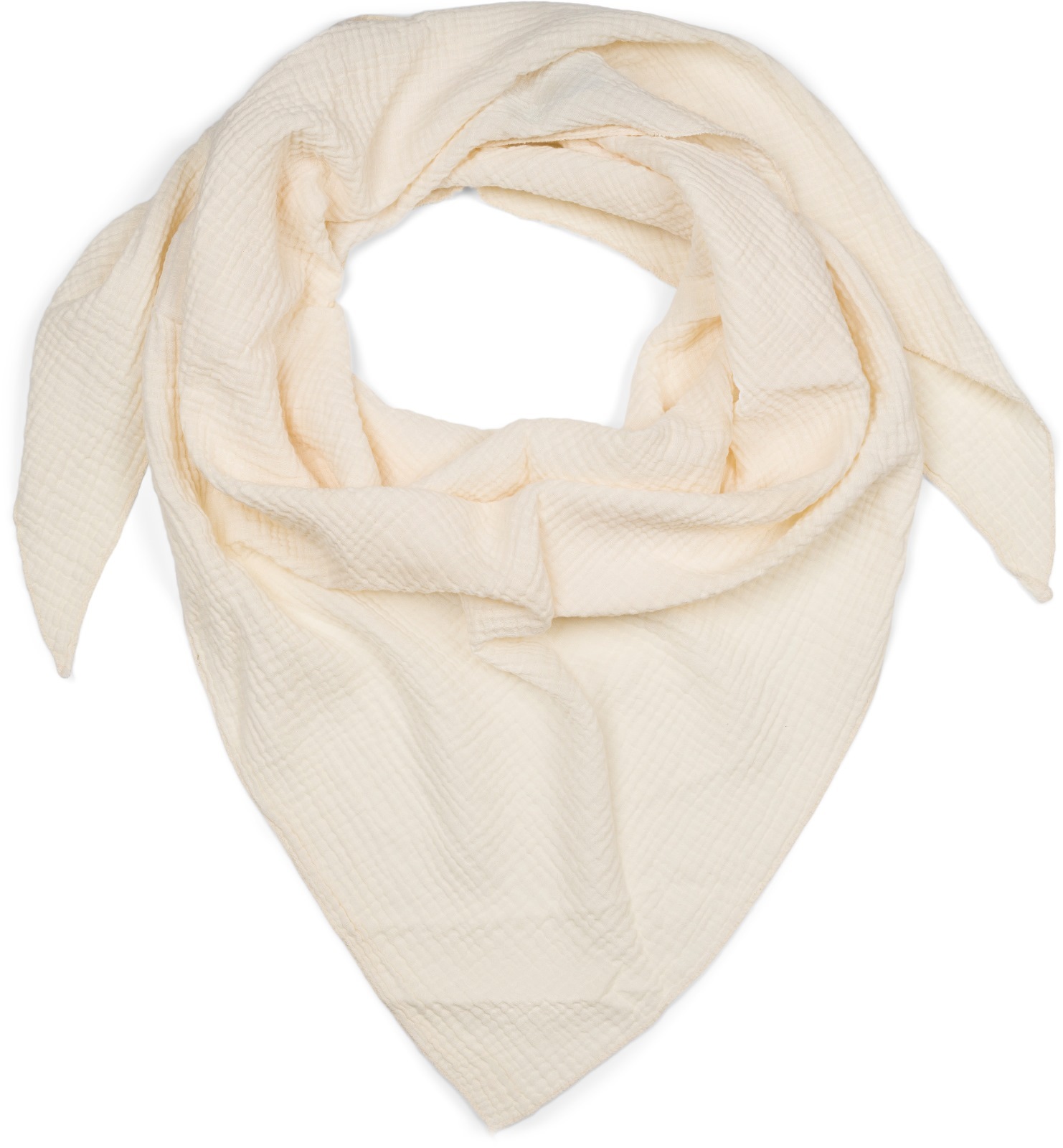 styleBREAKER Dreieckstuch "Musselin Dreiecktuch Einfarbig" 1 Stk.