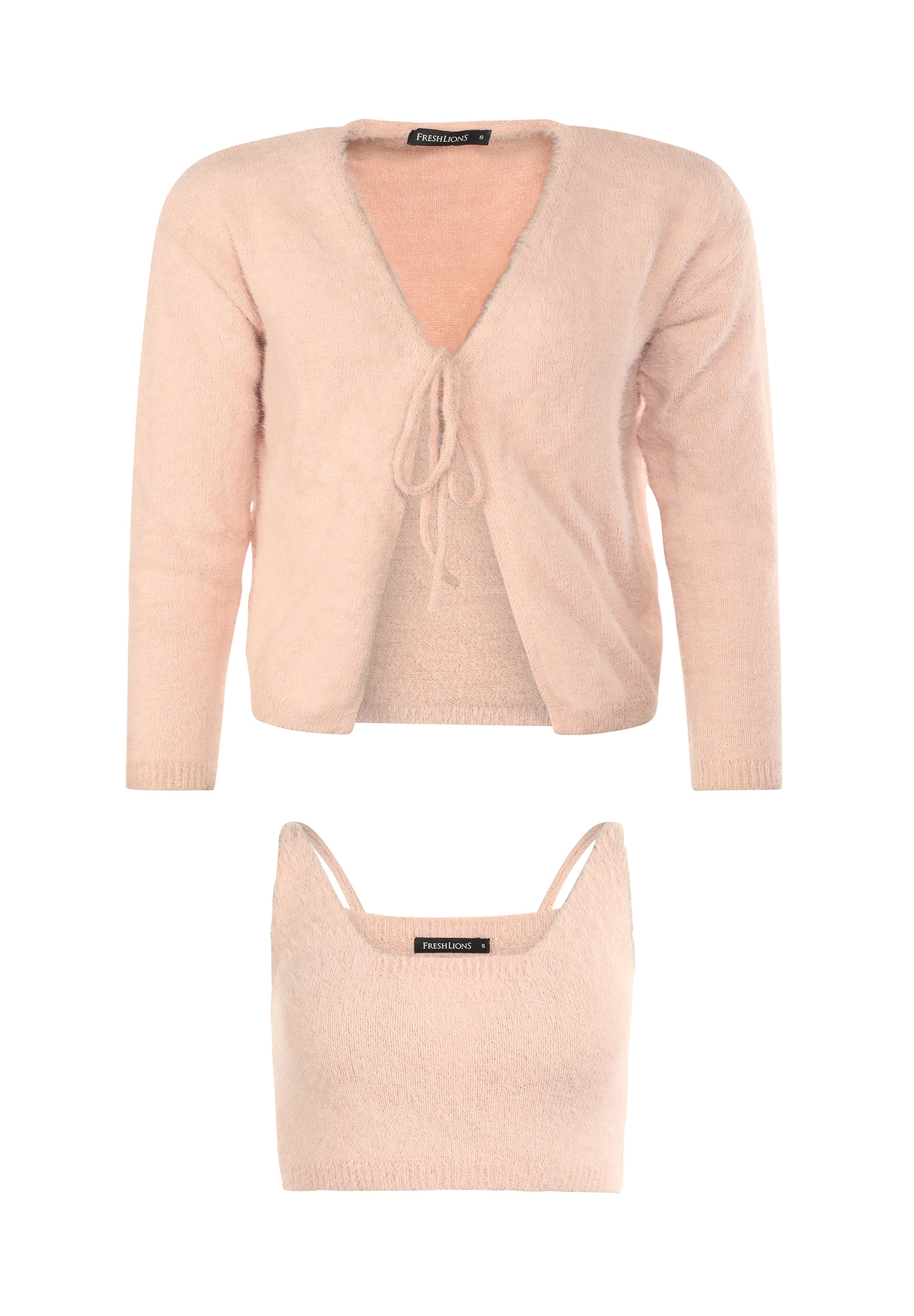 freshlions Strickjacke »Madison«, mit toller Binde-Funktion