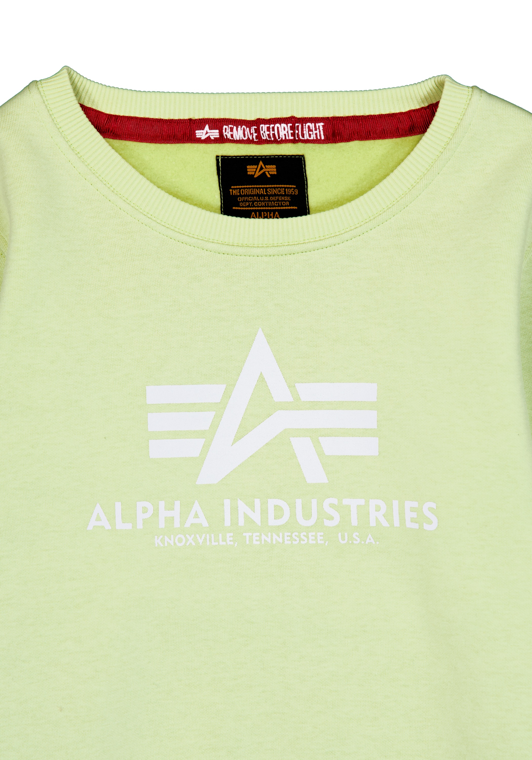 Alpha Industries Sweater »Basic Sweatshirt BL K«