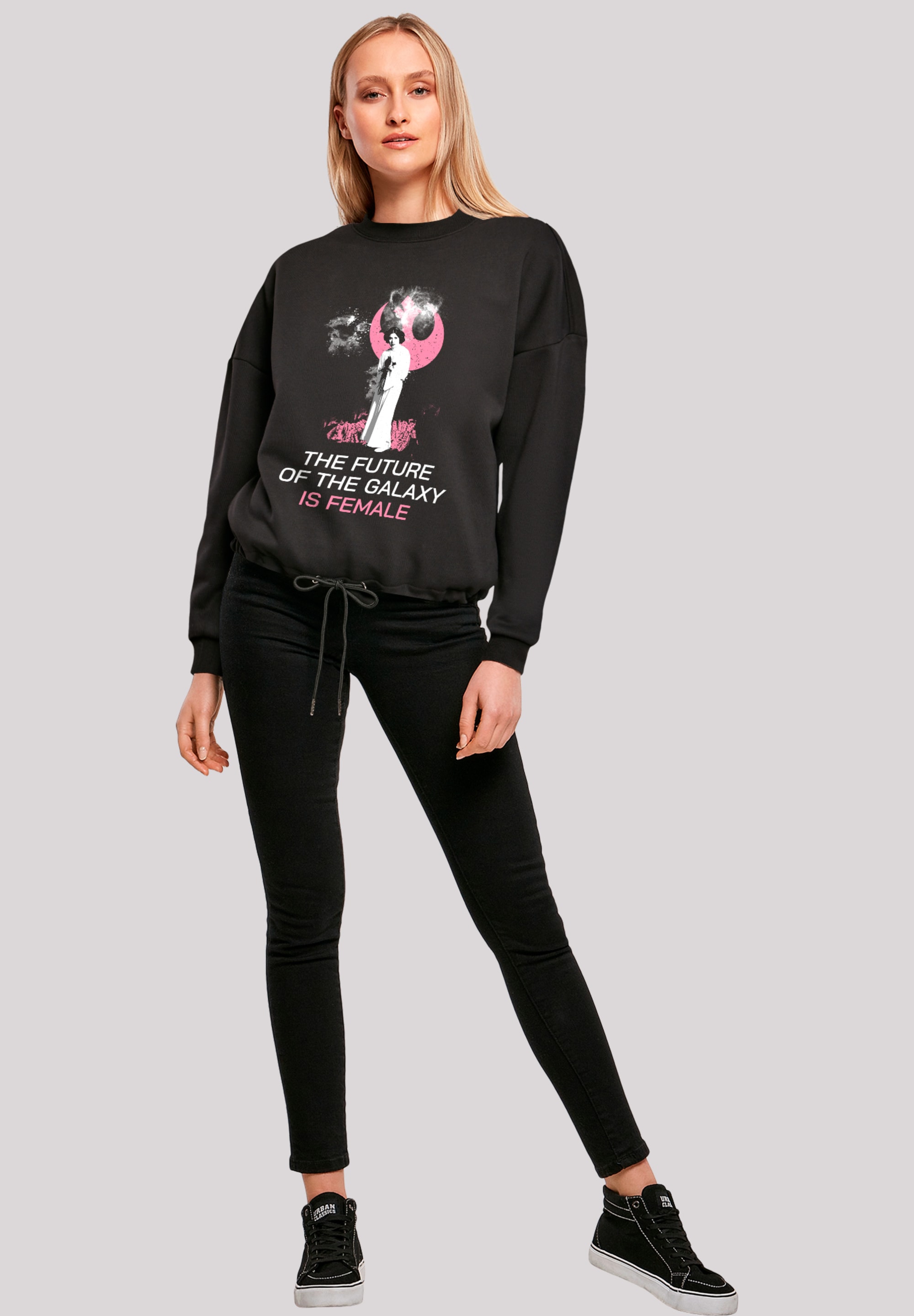 F4NT4STIC Sweatshirt »Star Wars Leia The Future is female«, Premium Qualität