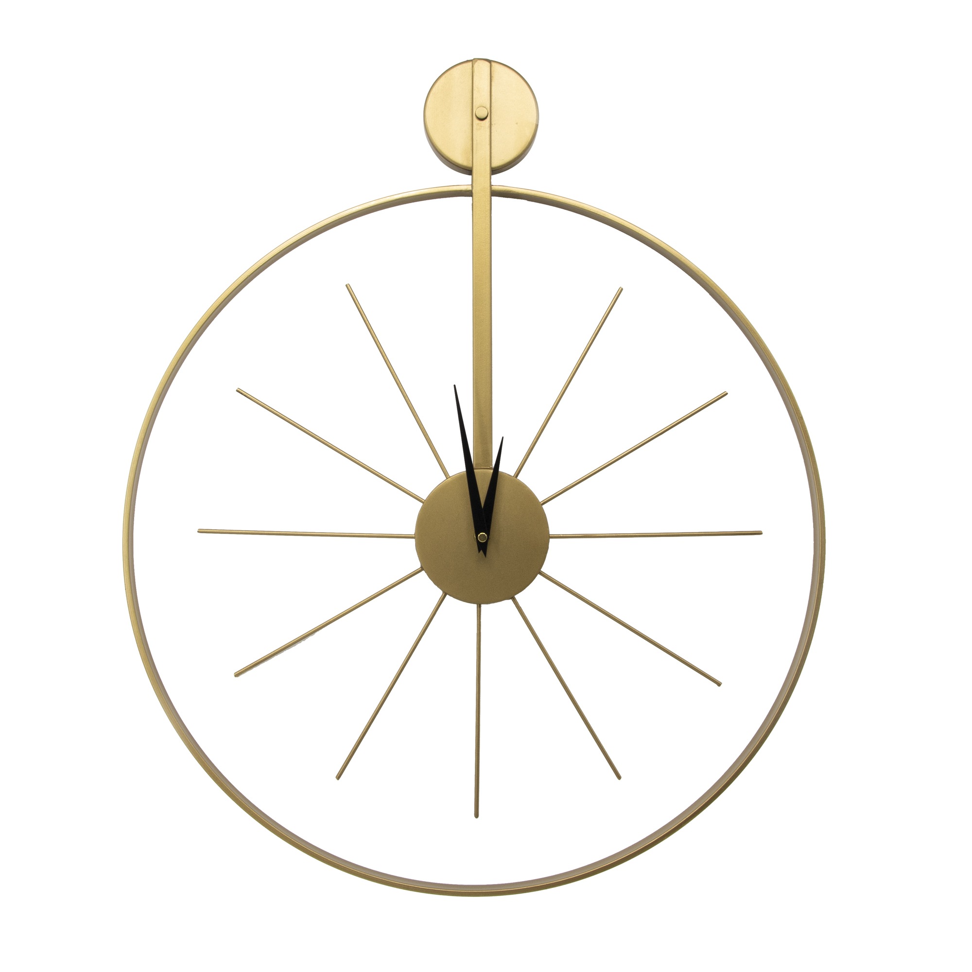 Art for the home Wanduhr »Luxus Wanduhr Rund«, goldfarben aus Metall günstig online kaufen