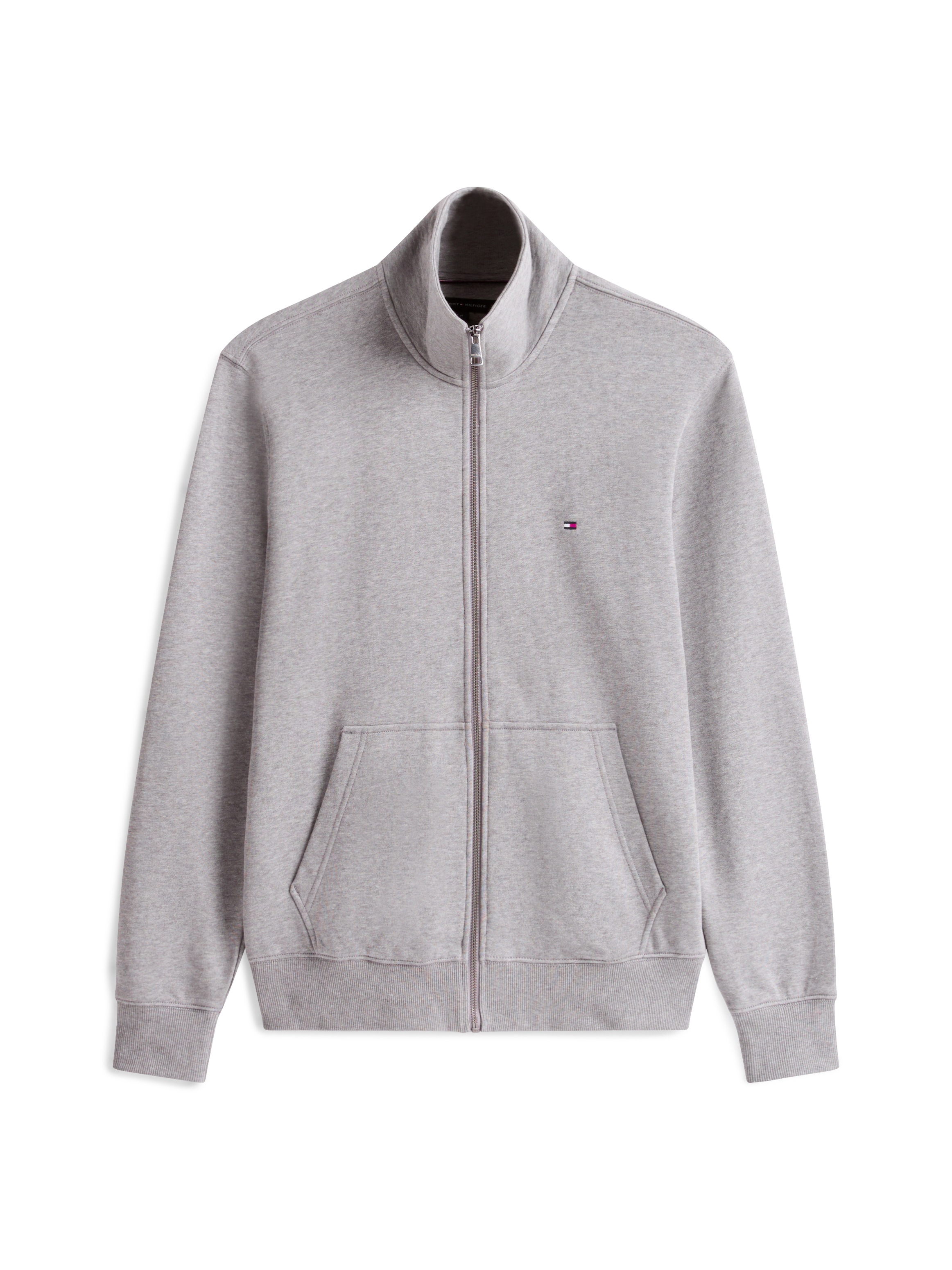 Tommy Hilfiger Sweatjacke »ESSENTIAL TERRY ZT STAND COLLAR«