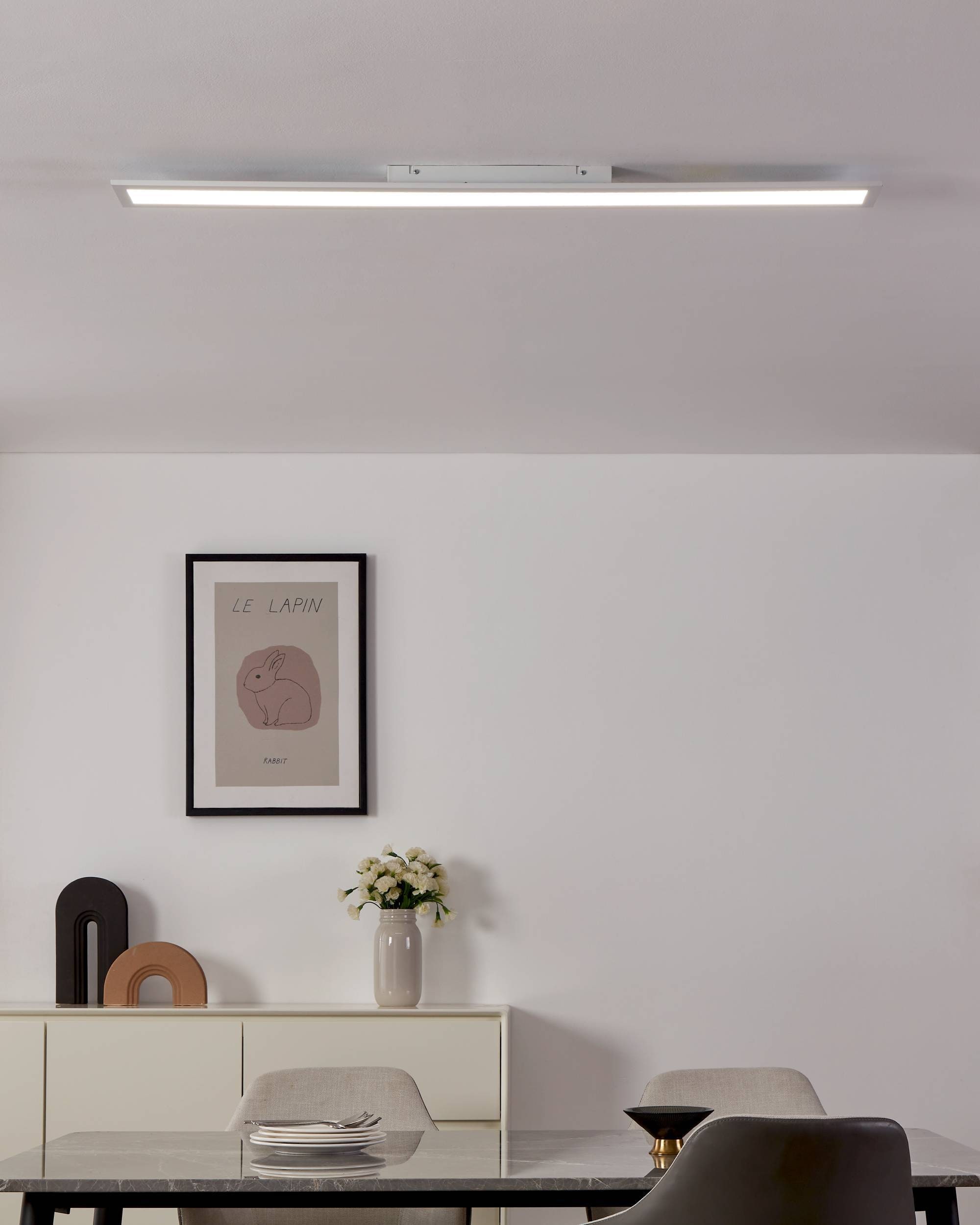 EGLO LED-Deckenleuchte »SALOBRENA-Z«,  in weiß aus Alu / inkl. LED fest integriert - 33,5 Watt