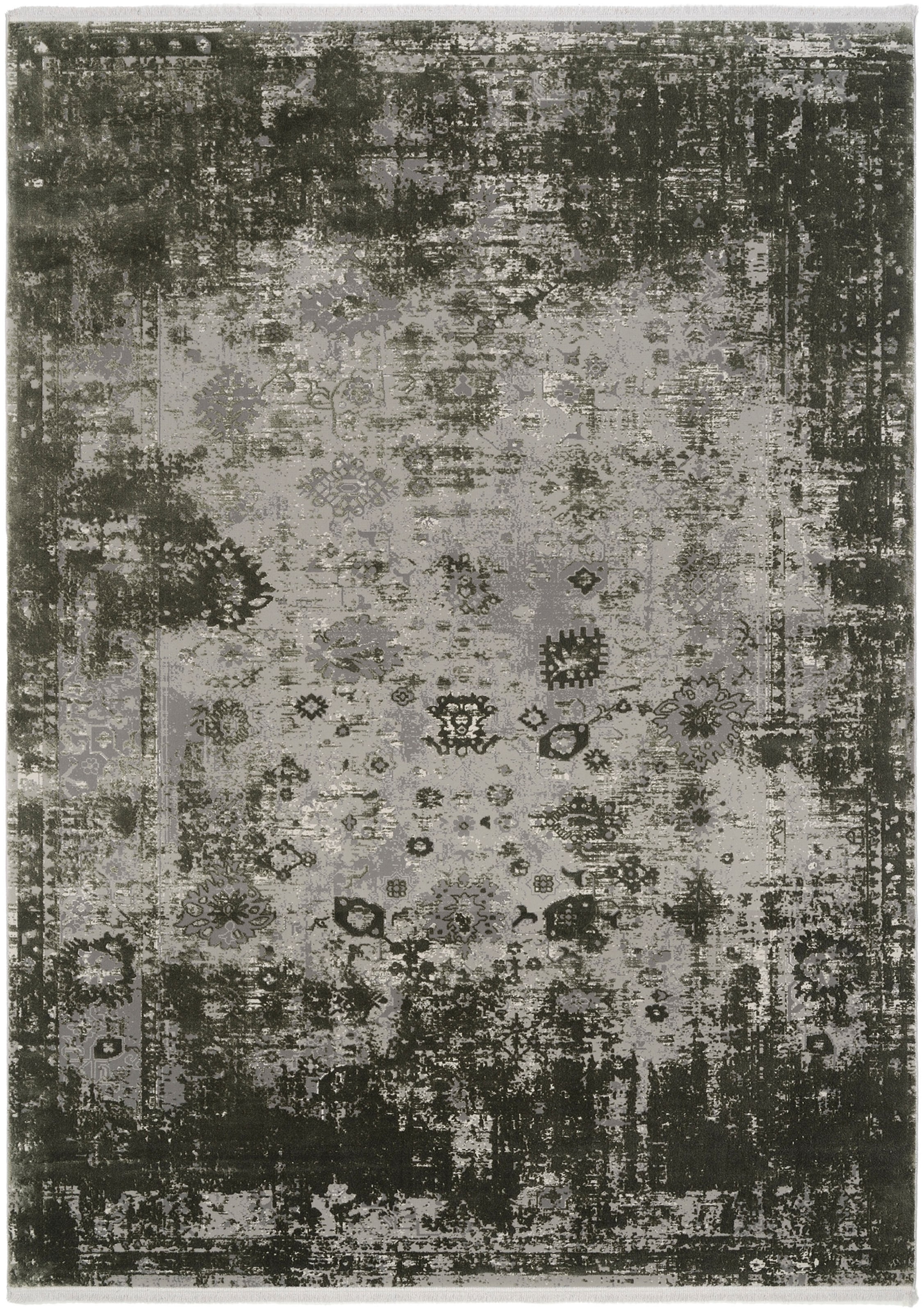 WK WOHNEN Teppich »GLAMOUR«, rechteckig, hochwertiger Viskoseanteil, samtweiche Oberfläche mit 3 D Effekt