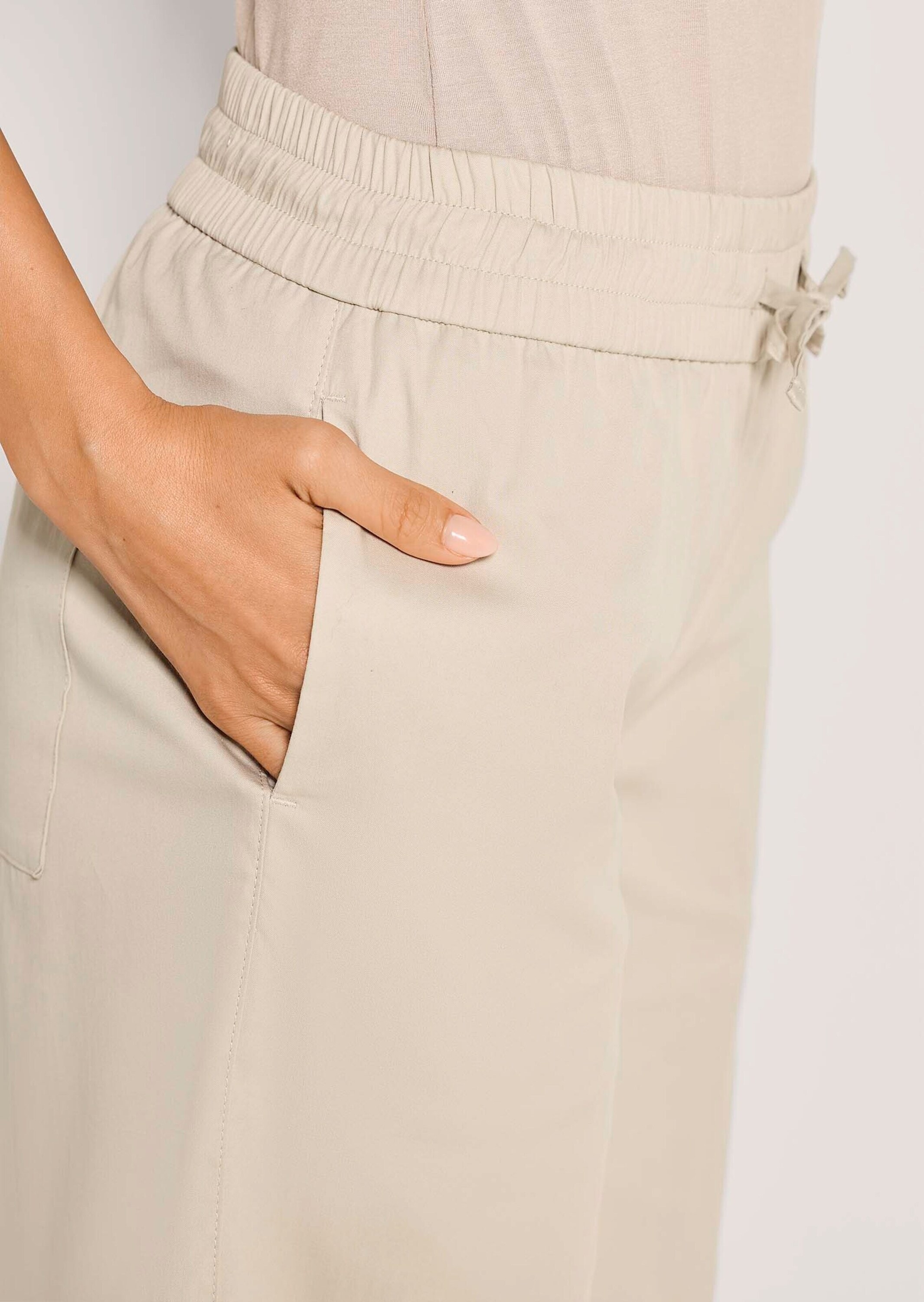 MADELEINE Bermudas »Bermuda Sommerhose mit Schlupfbund«  Tunnelzug