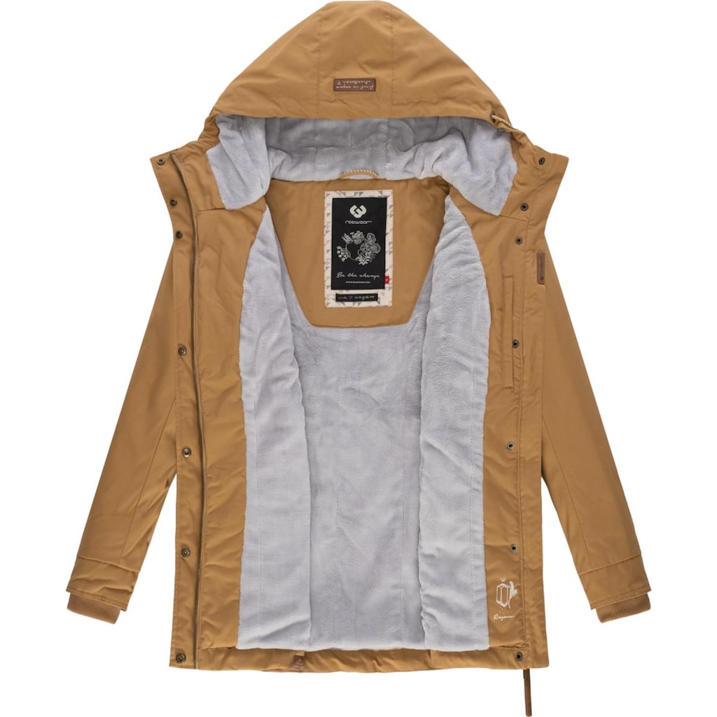 Ragwear Winterjacke »Monadis II Intl.«, mit Kapuze