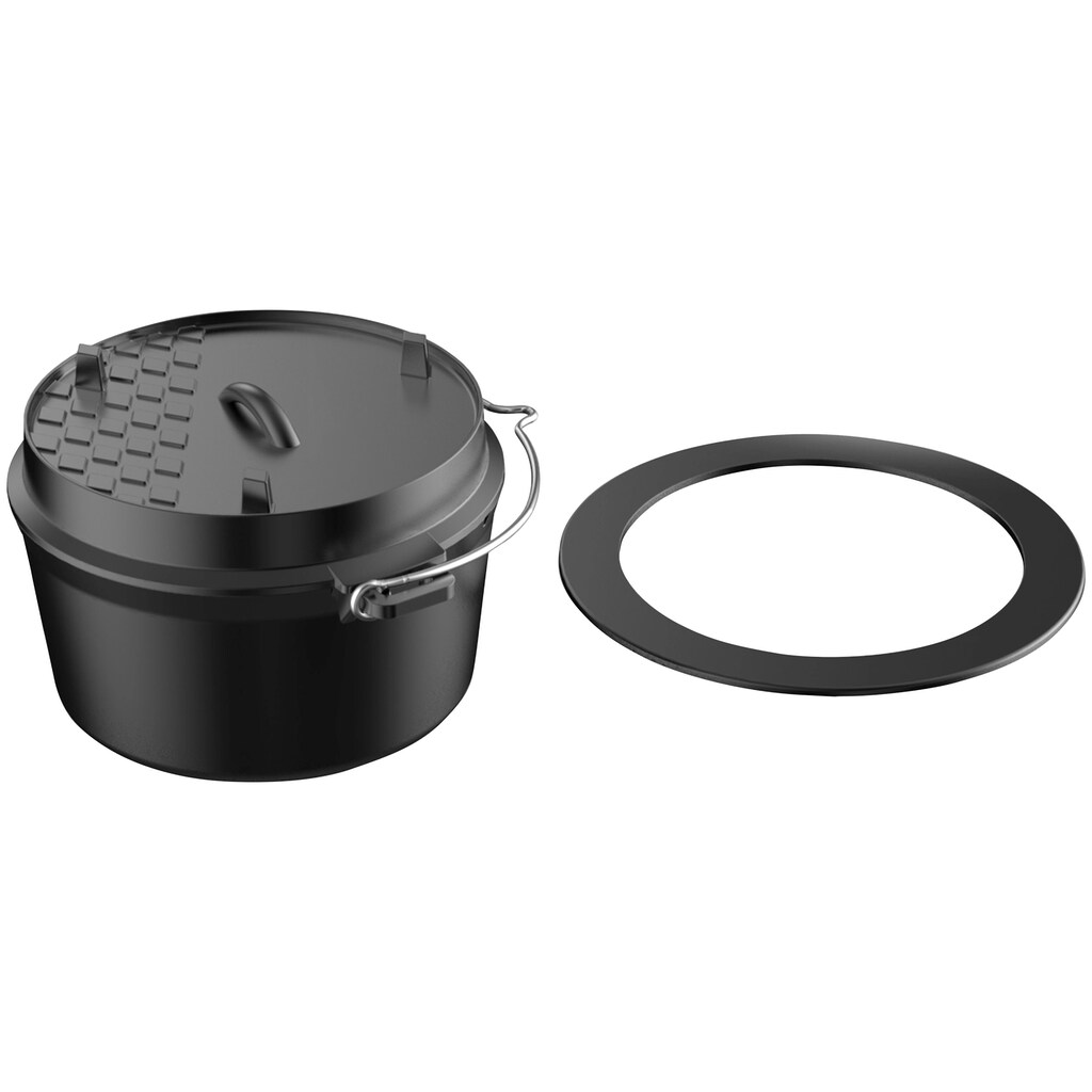 Tepro Grilltopf »Dutch-Oven-Einleger«, Gusseisen, ØxH: 32,5x18,4 cm