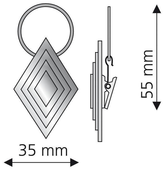 Liedeco Gardinenring für Gardinenstangen Ø 16 mm günstig online kaufen