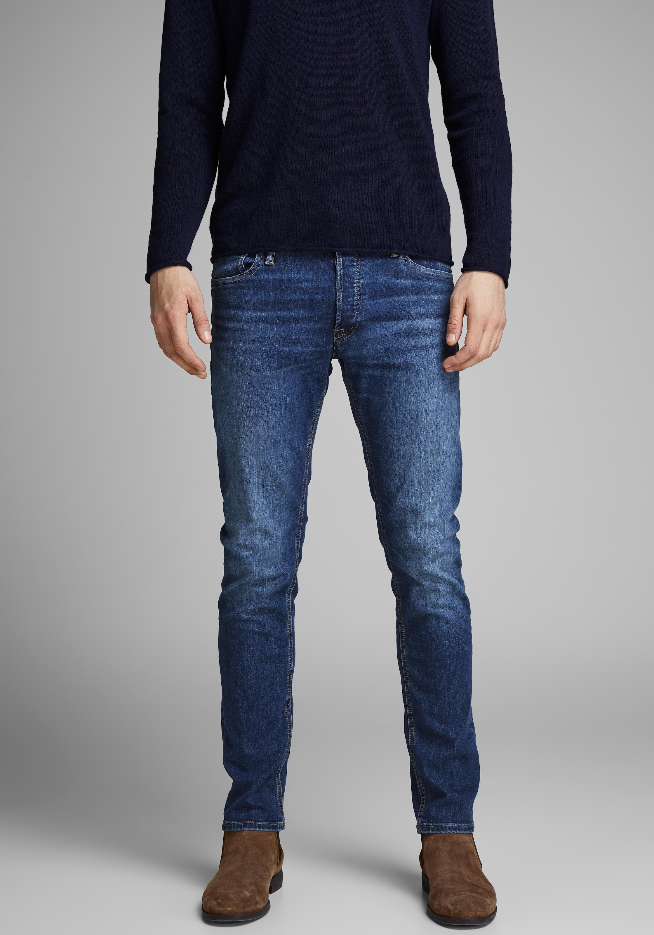 Jack & Jones "JJIGLENN Slim-Fit mit Stretch und praktischer 5-Pocket-Form" günstig online kaufen
