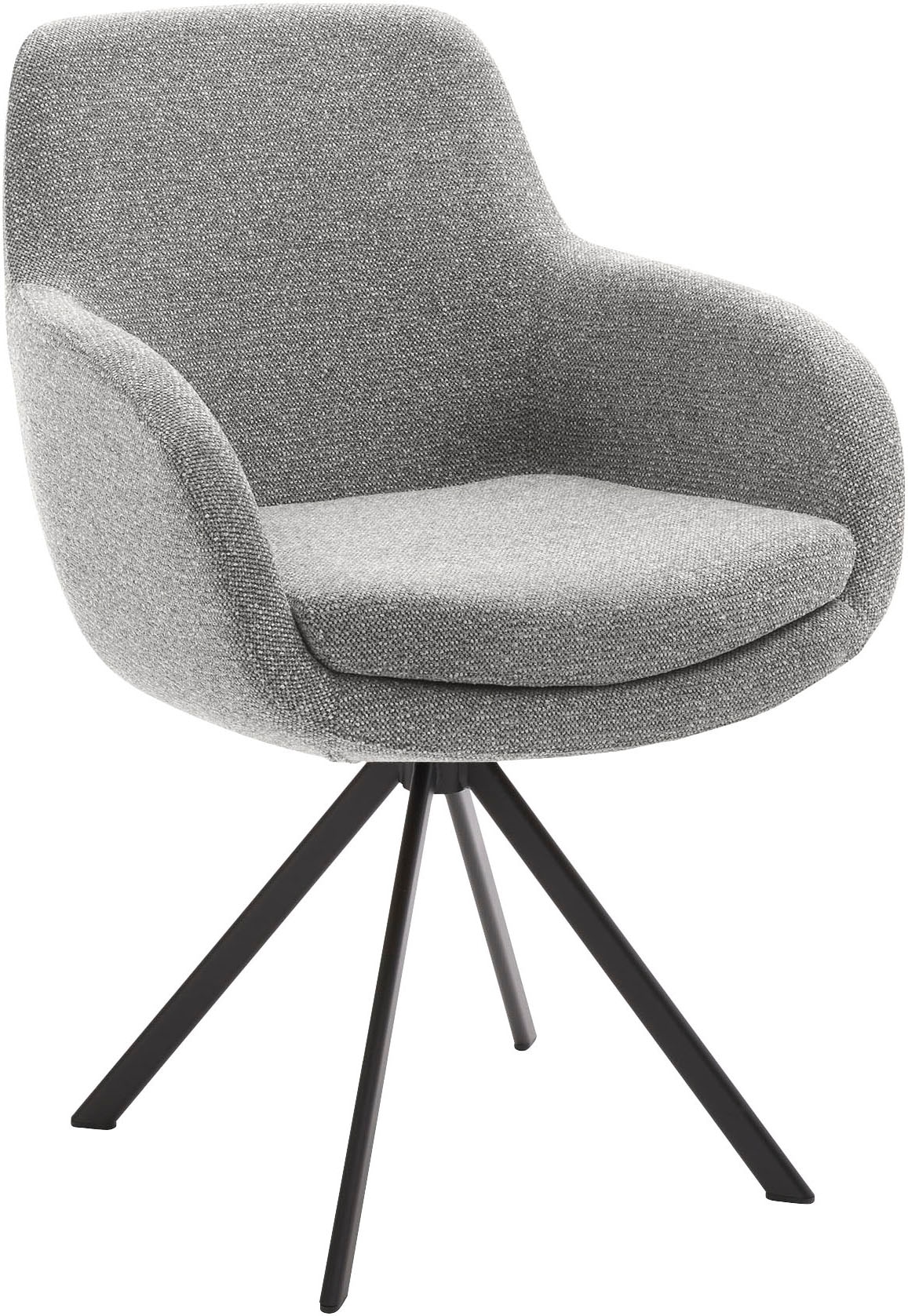 Musterring Esszimmerstuhl "Tavia", (Set), 2 St., Chenille, Stativgestell Ei günstig online kaufen