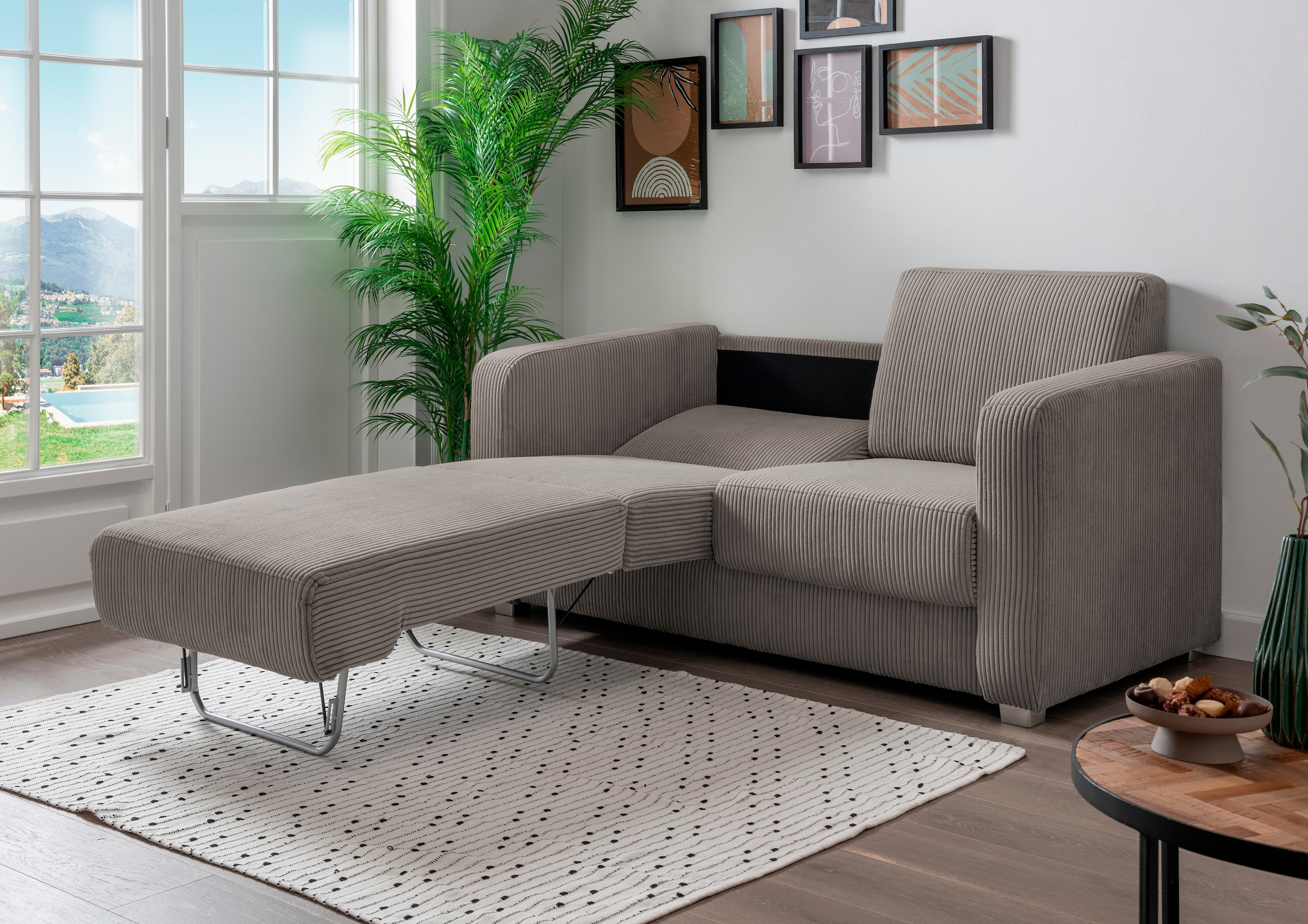 INOSIGN Schlafsofa "Mia Problemlöser Sofa, Einzelauszug, Bettsofa, zeitlos günstig online kaufen