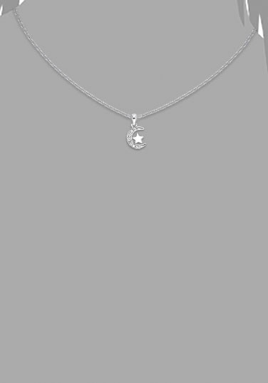 Prinzessin Lillifee Kette mit Anhänger », 2035335«, mit Zirkonia (synth.)