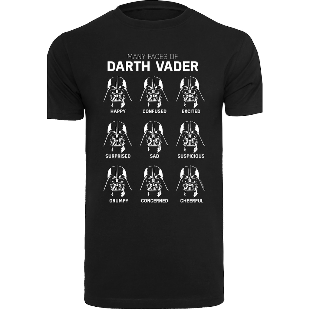 F4NT4STIC T-Shirt »Star Wars The Many s Of Darth Vader«