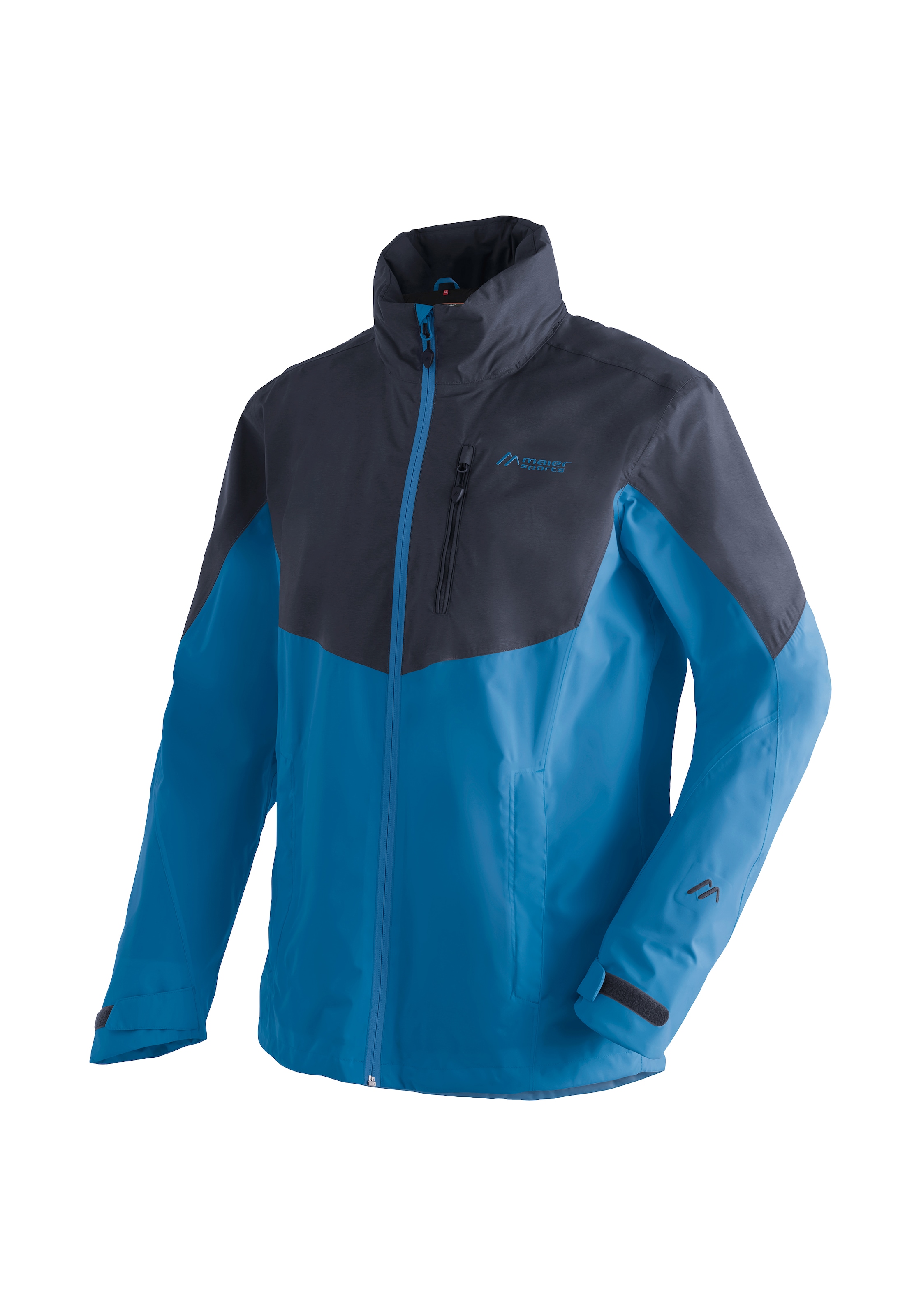 Maier Sports Funktionsjacke "Halny M", Sportliche Outdoorjacke mit zuverlässigem Wetterschutz