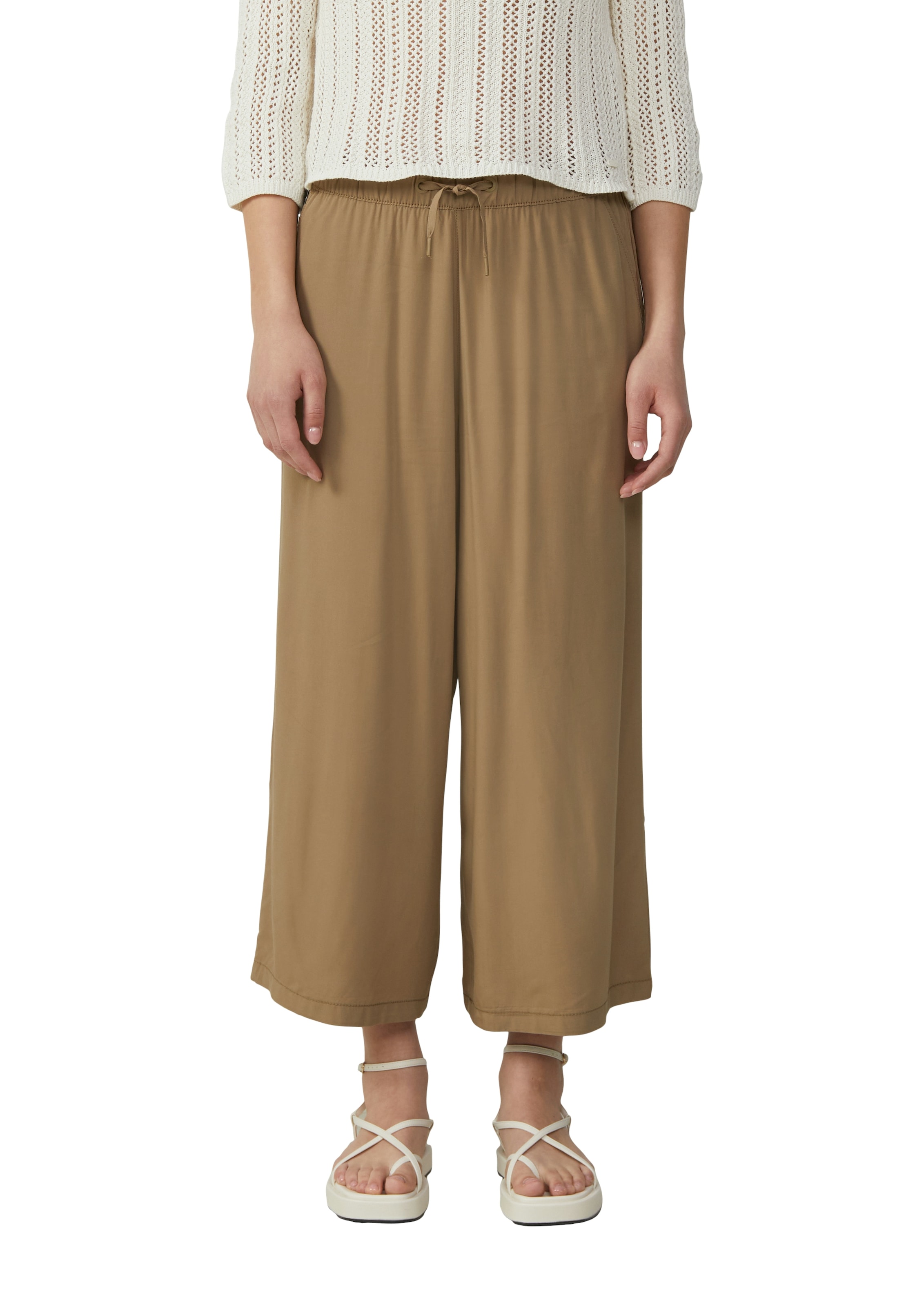 QS Culotte, Sommerhose mit elastischem Bund und Tunnelzug günstig online kaufen
