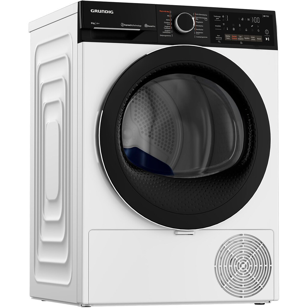 Grundig Wärmepumpentrockner »GT77823WHF12«, 8 kg