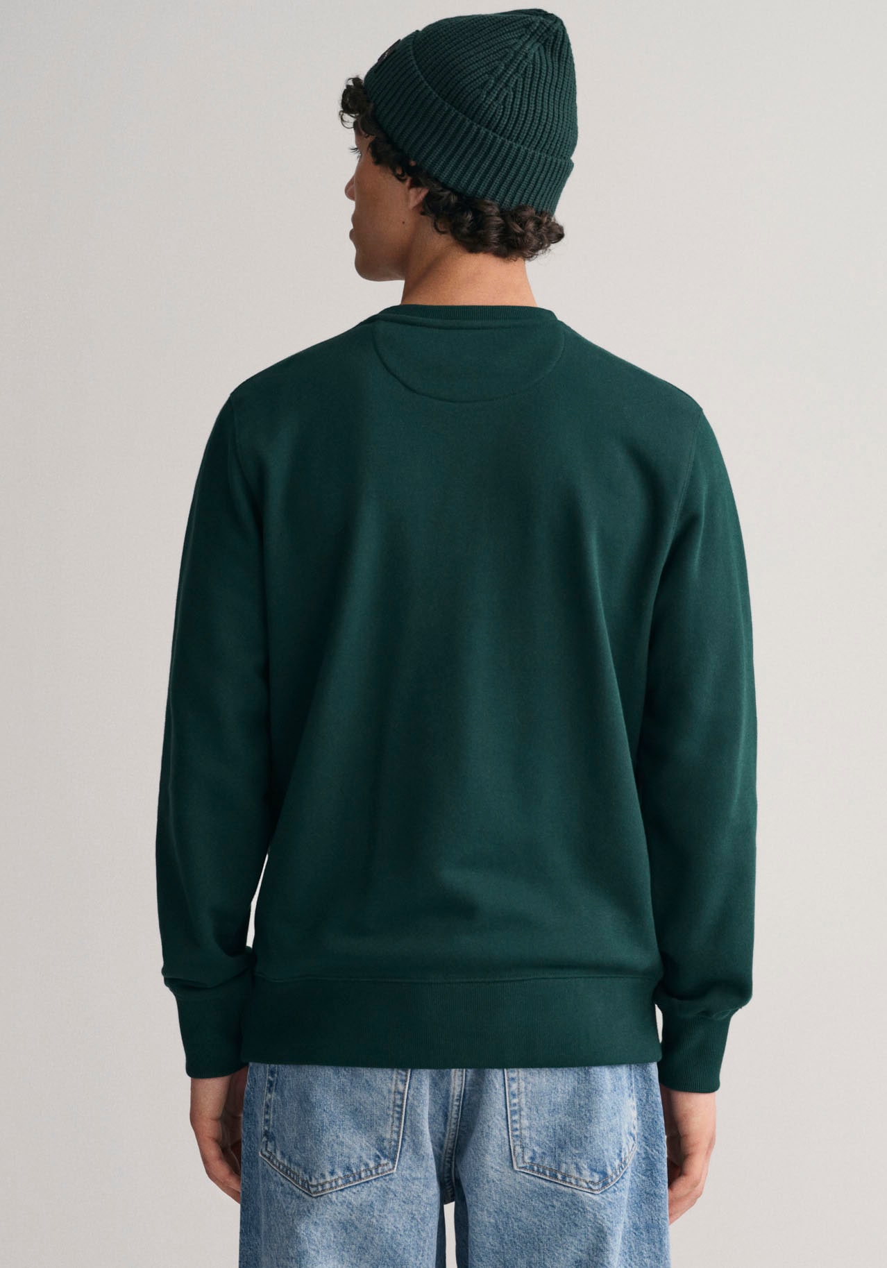 Gant Sweatshirt "REG SHIELD C-NECK SWEAT", mit Logostickerei auf der Brust günstig online kaufen