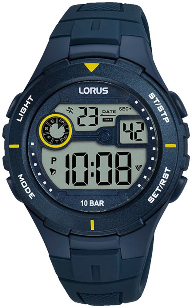 Chronograph »Sports«, Quarzuhr, Armbanduhr, Damenuhr, Herrenuhr, Stoppfunktion, digital