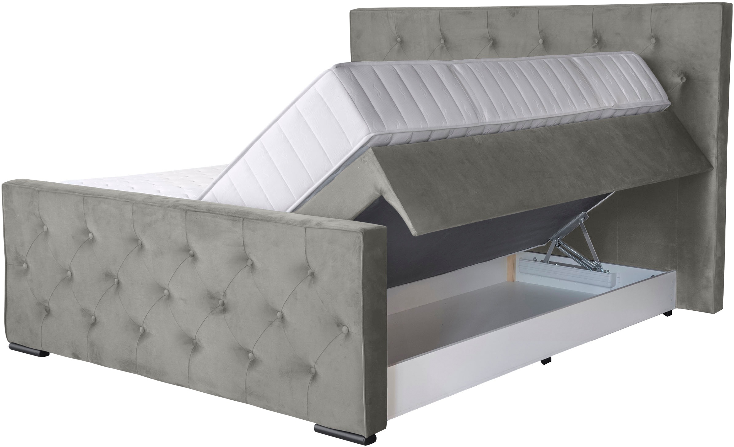 COLLECTION AB Boxspringbett "Florence inkl. Kingsize (28 cm) Matratze (H3) günstig online kaufen