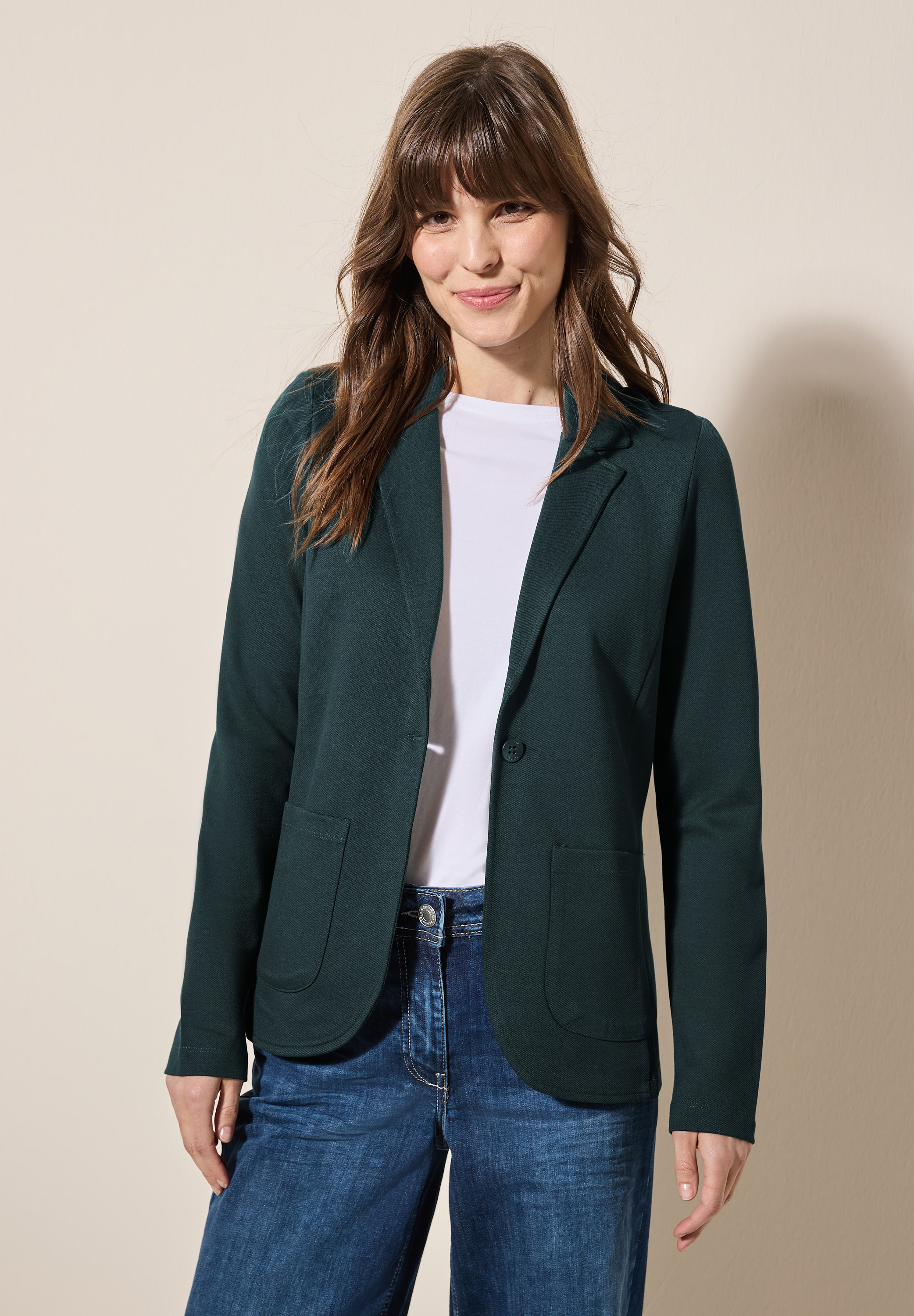 Cecil Kurzblazer, aus softem Materialmix