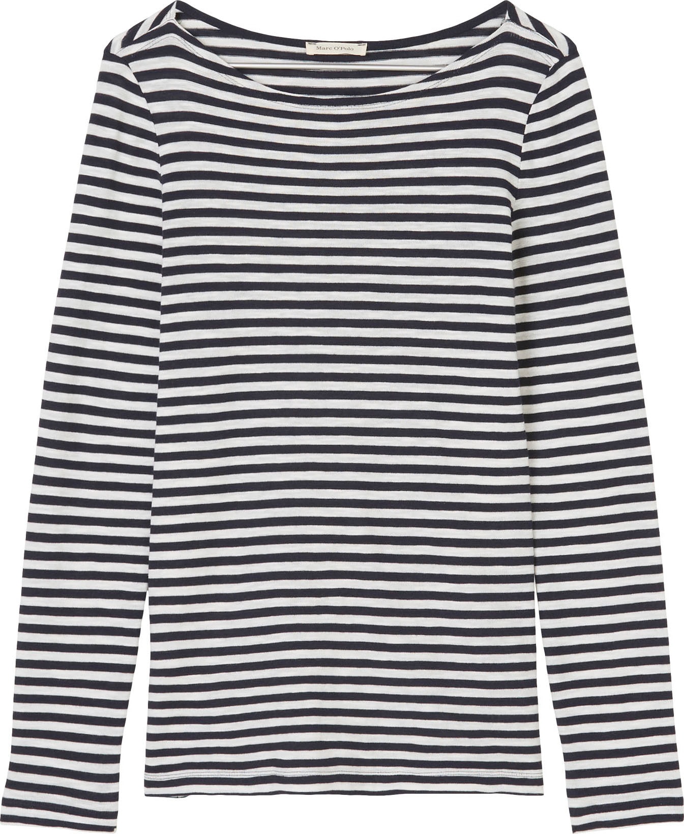 Marc OPolo Langarmshirt, mit leichtem U-Boot-Ausschnitt günstig online kaufen